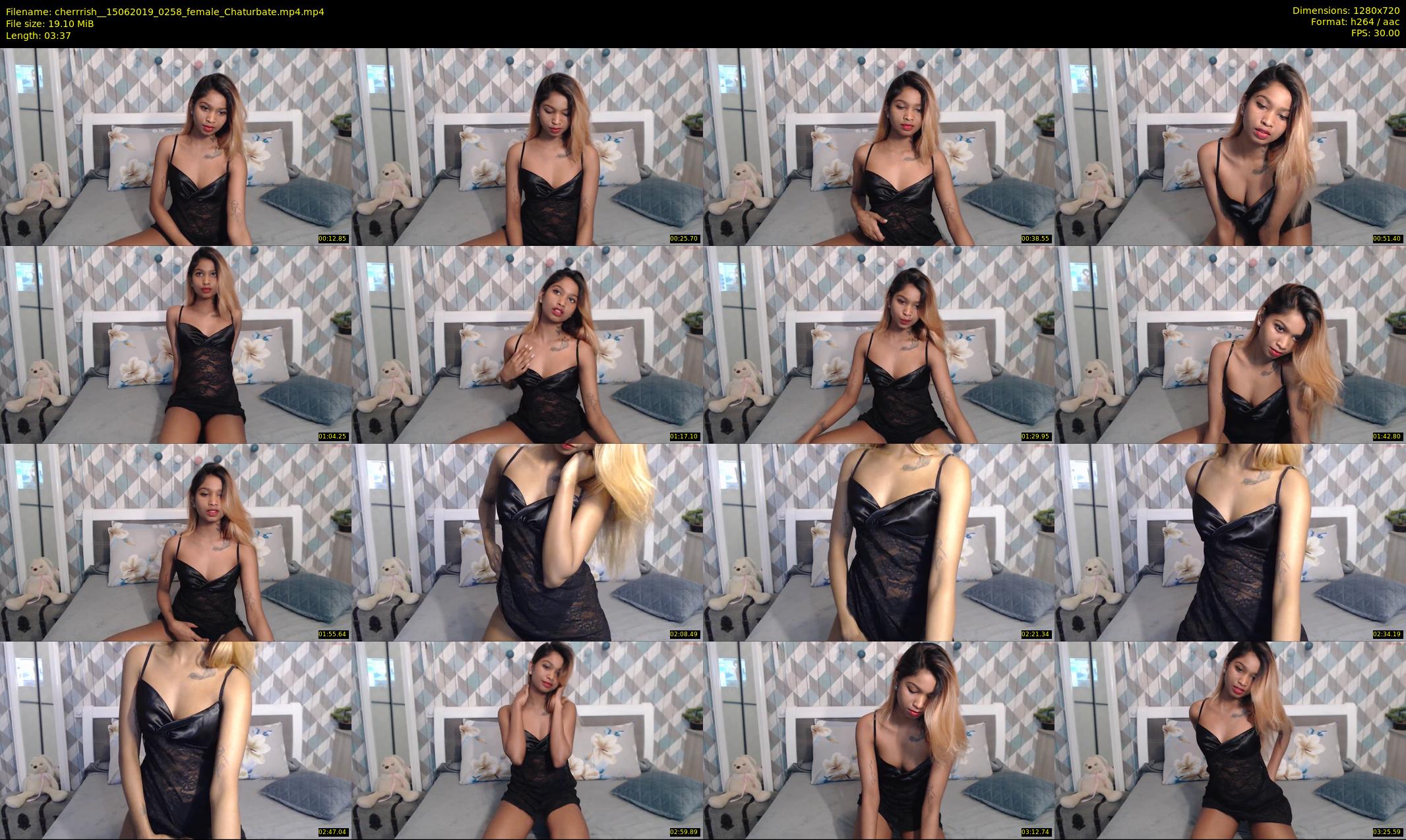 cherrrish_ — 4 minute Chaturbate female cam show recording, 720p, Jun 15, 2019