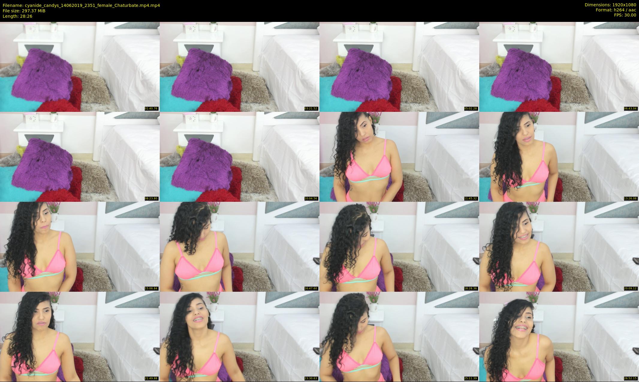 cyanide_candys — 29 minute Chaturbate female cam show recording, 1080p, Jun 14, 2019