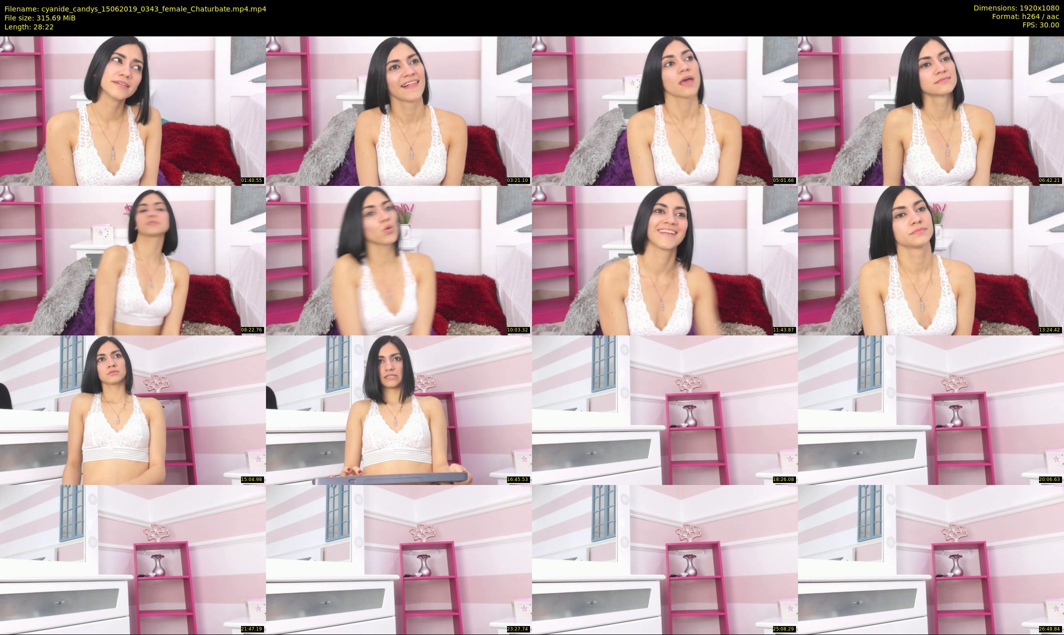 cyanide_candys — 29 minute Chaturbate female cam show recording, 1080p, Jun 15, 2019