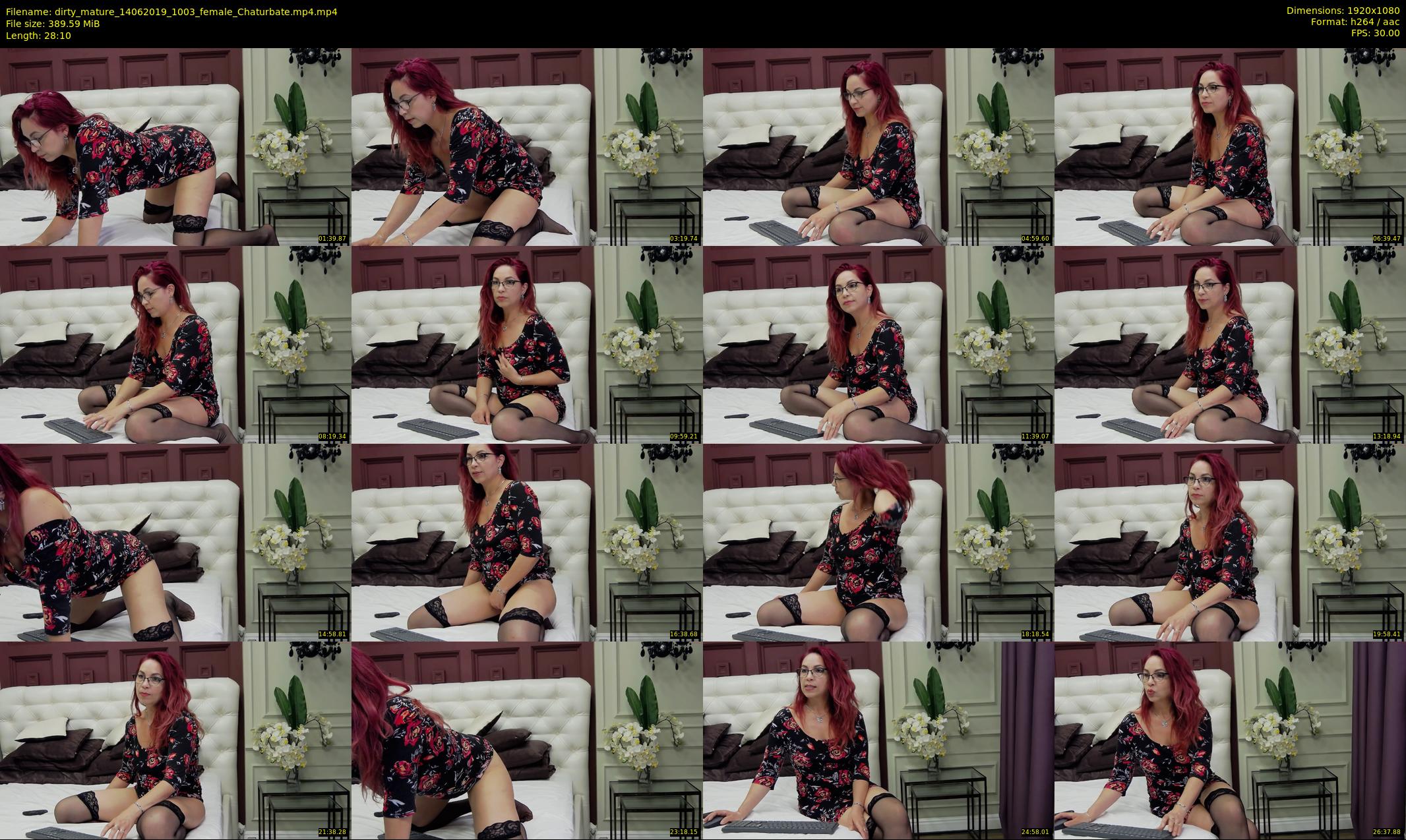 dirty_mature — 29 minute Chaturbate female cam show recording, 1080p, Jun 14, 2019