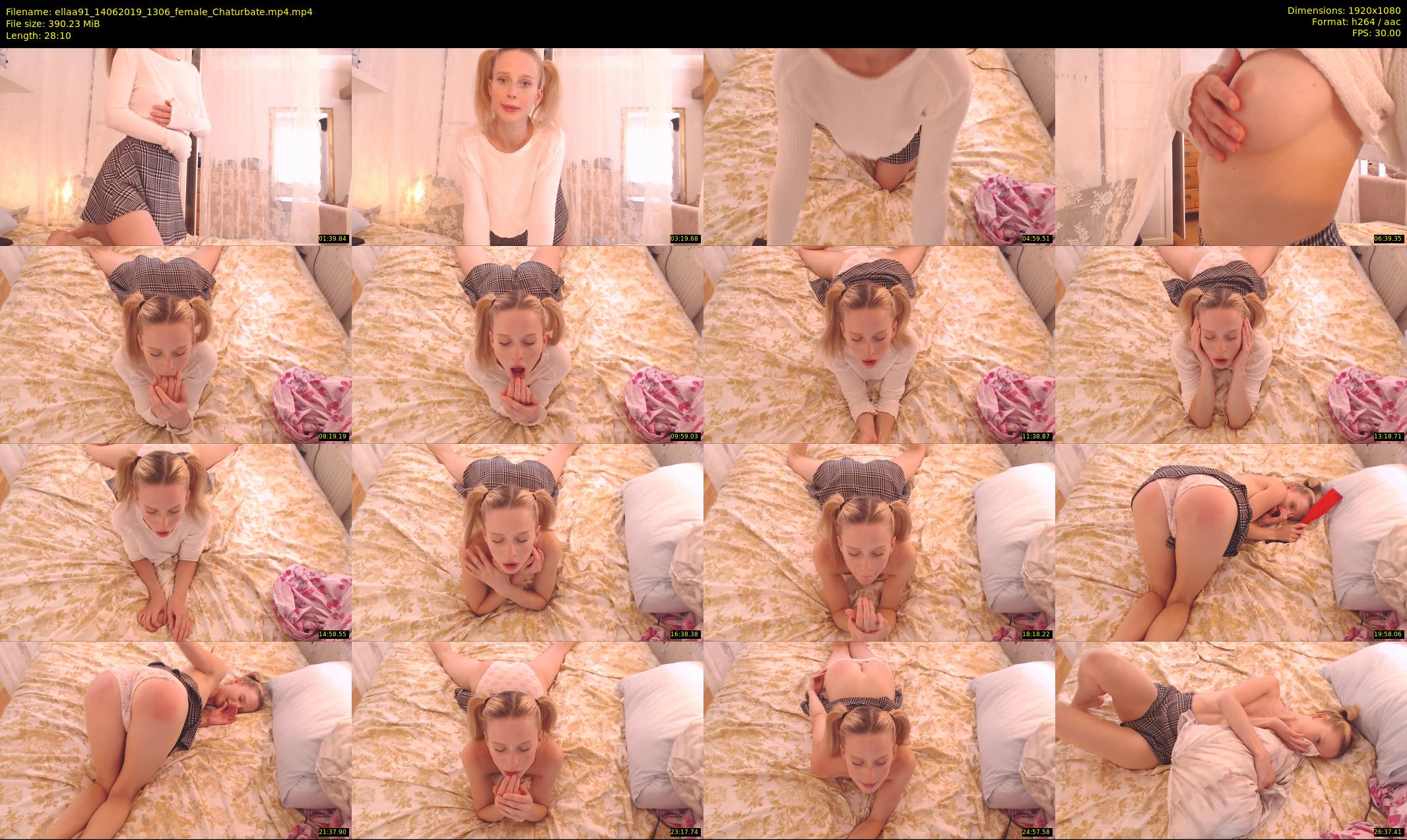 ellaa91 — 29 minute Chaturbate female cam show recording, 1080p, Jun 14, 2019