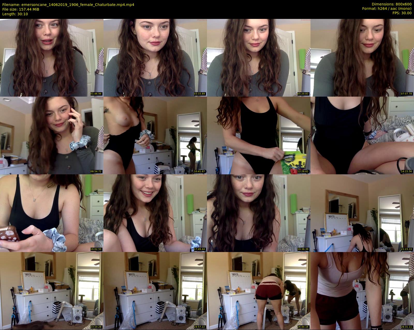 emersoncane — 31 minute Chaturbate female cam show recording, 480p, Jun 14, 2019