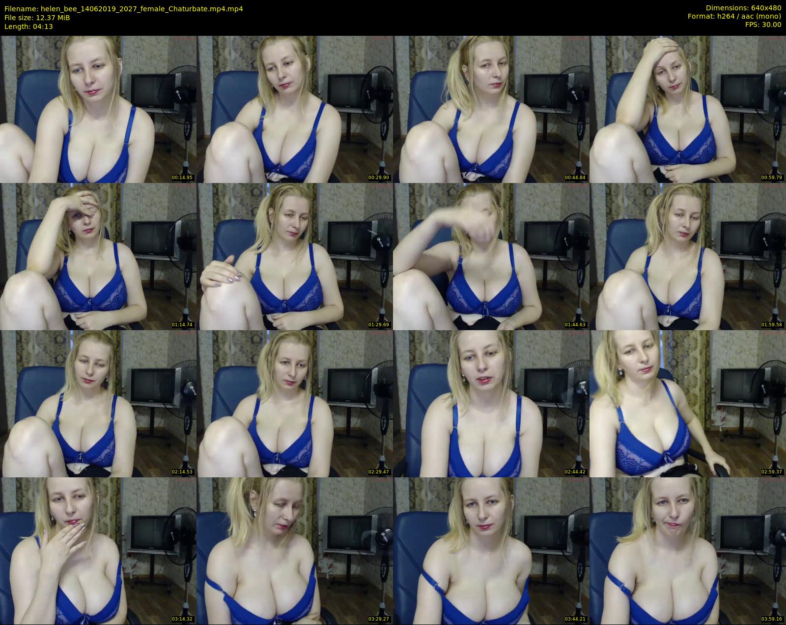 helen_bee — 5 minute Chaturbate female cam show recording, 480p, Jun 14, 2019
