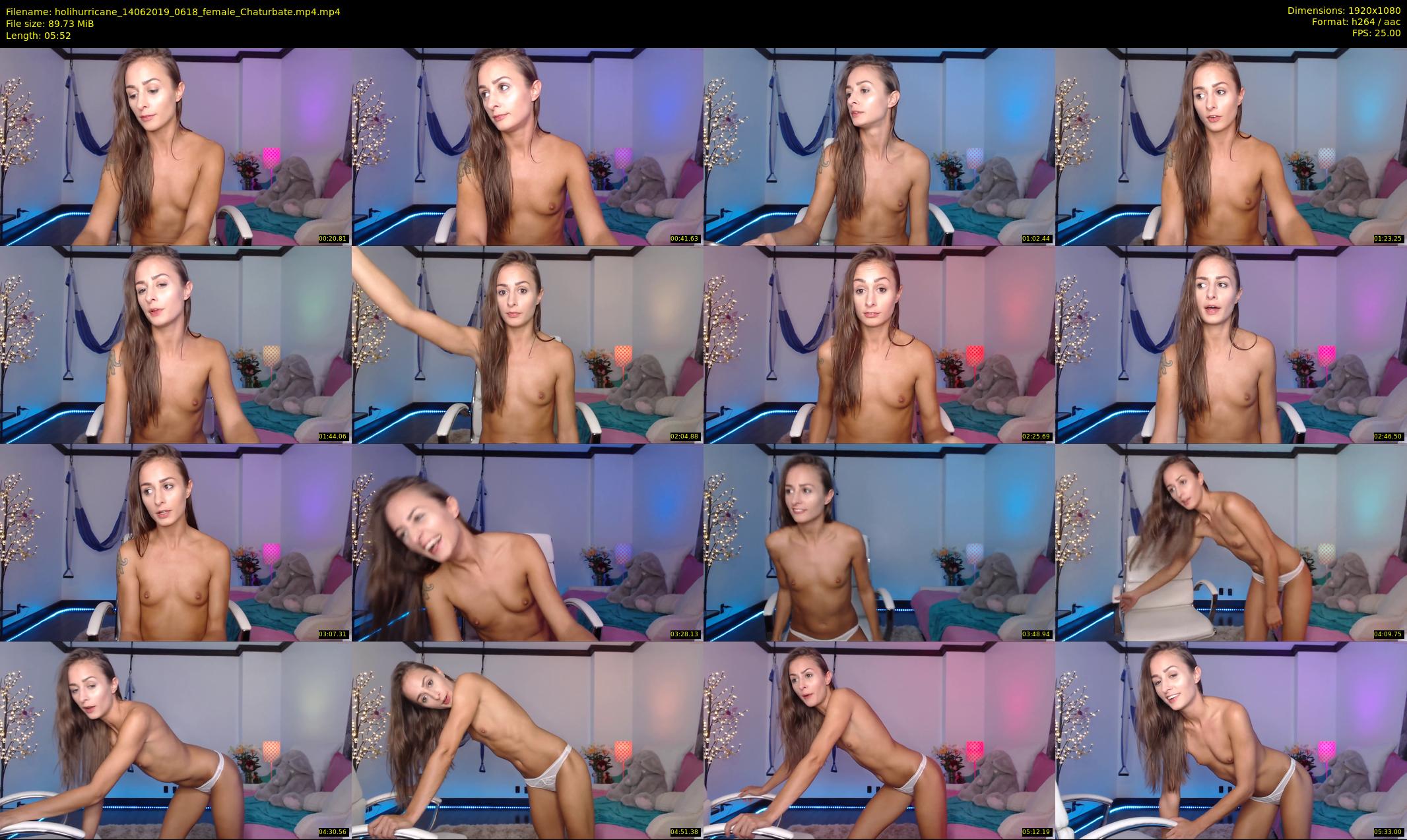 holihurricane — 6 minute Chaturbate female cam show recording, 1080p, Jun 14, 2019