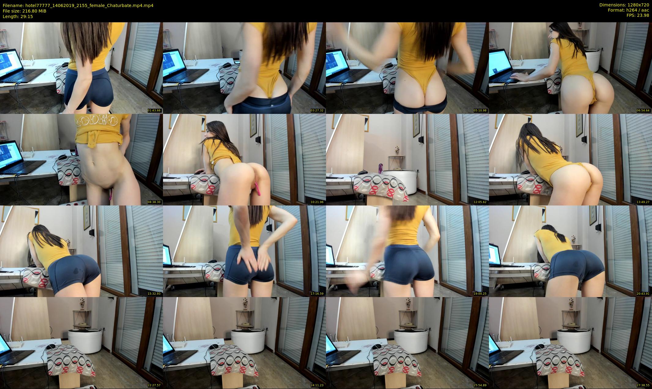 hotel77777 — 30 minute Chaturbate female cam show recording, 720p, Jun 14, 2019
