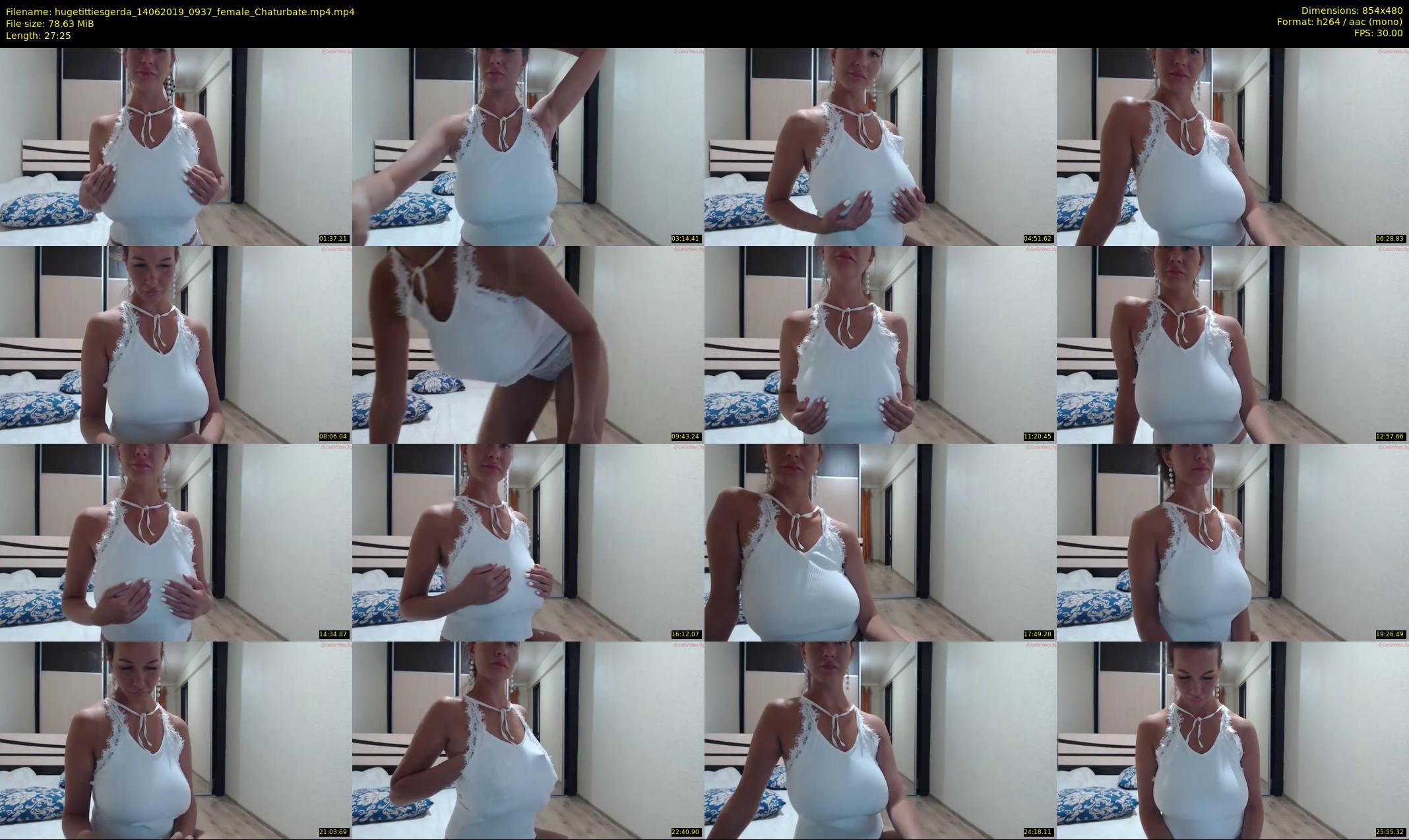 hugetittiesgerda — 28 minute Chaturbate female cam show recording, 480p, Jun 14, 2019