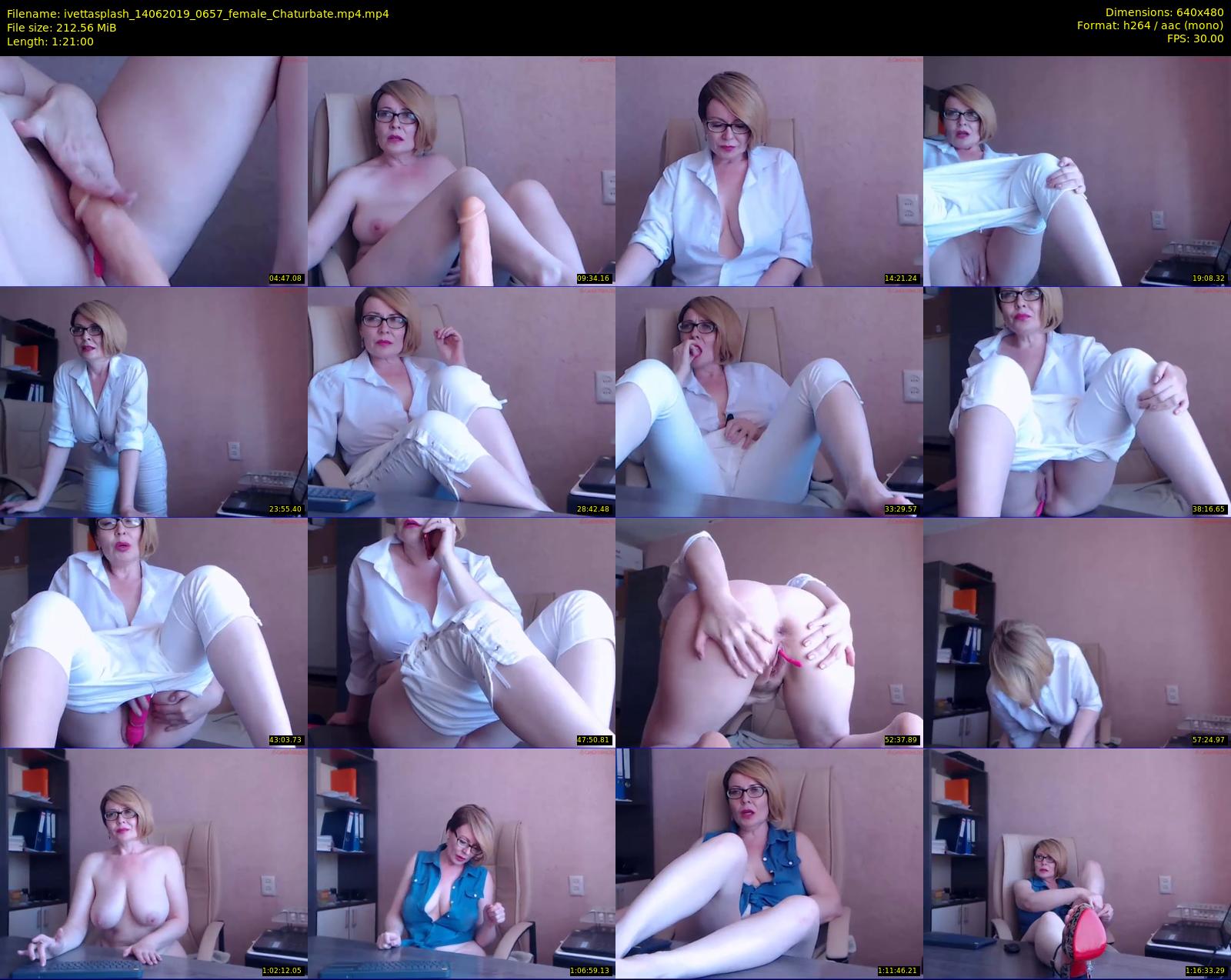 ivettasplash — 81 minute Chaturbate female cam show recording, 480p, Jun 14, 2019
