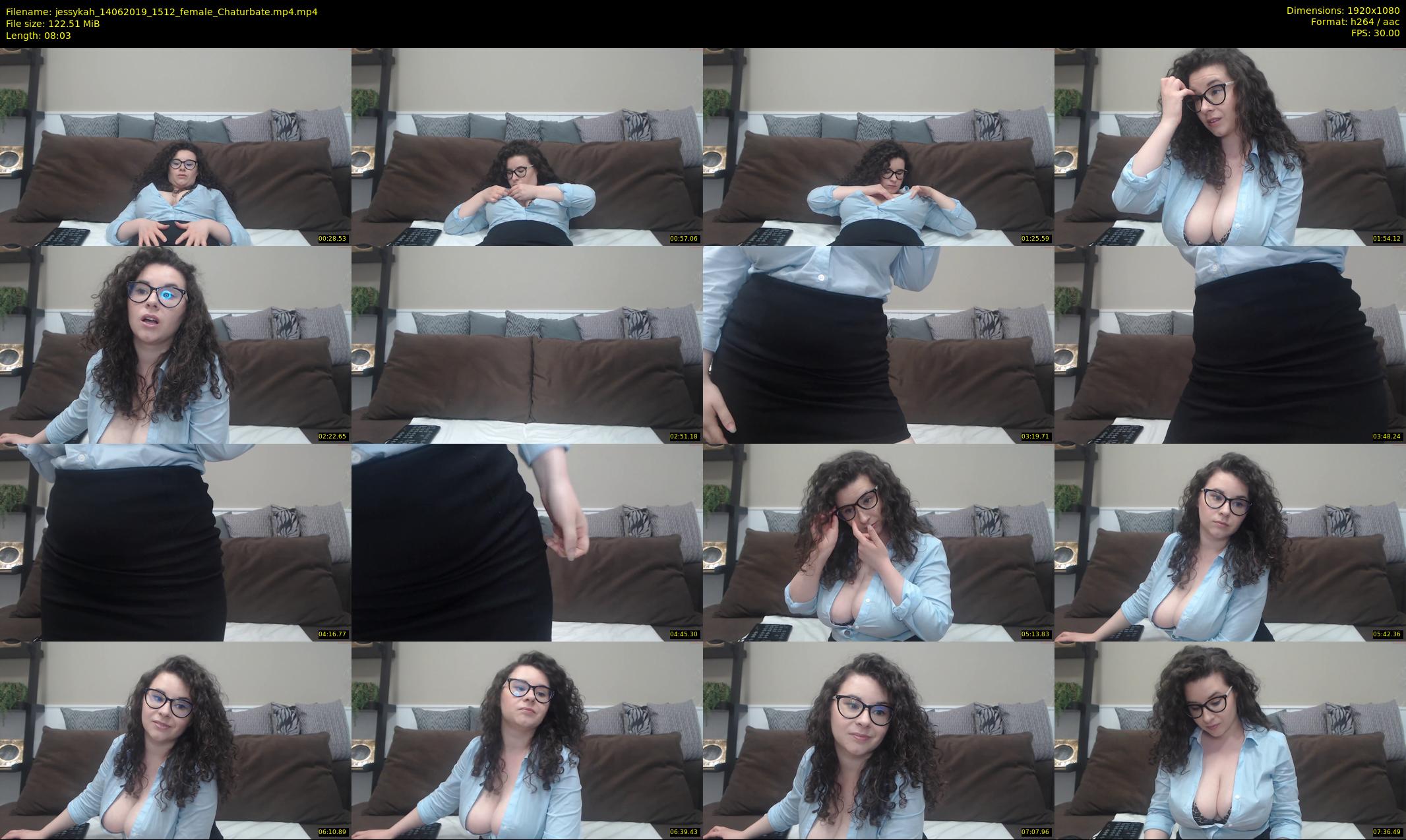 jessykah — 9 minute Chaturbate female cam show recording, 1080p, Jun 14, 2019
