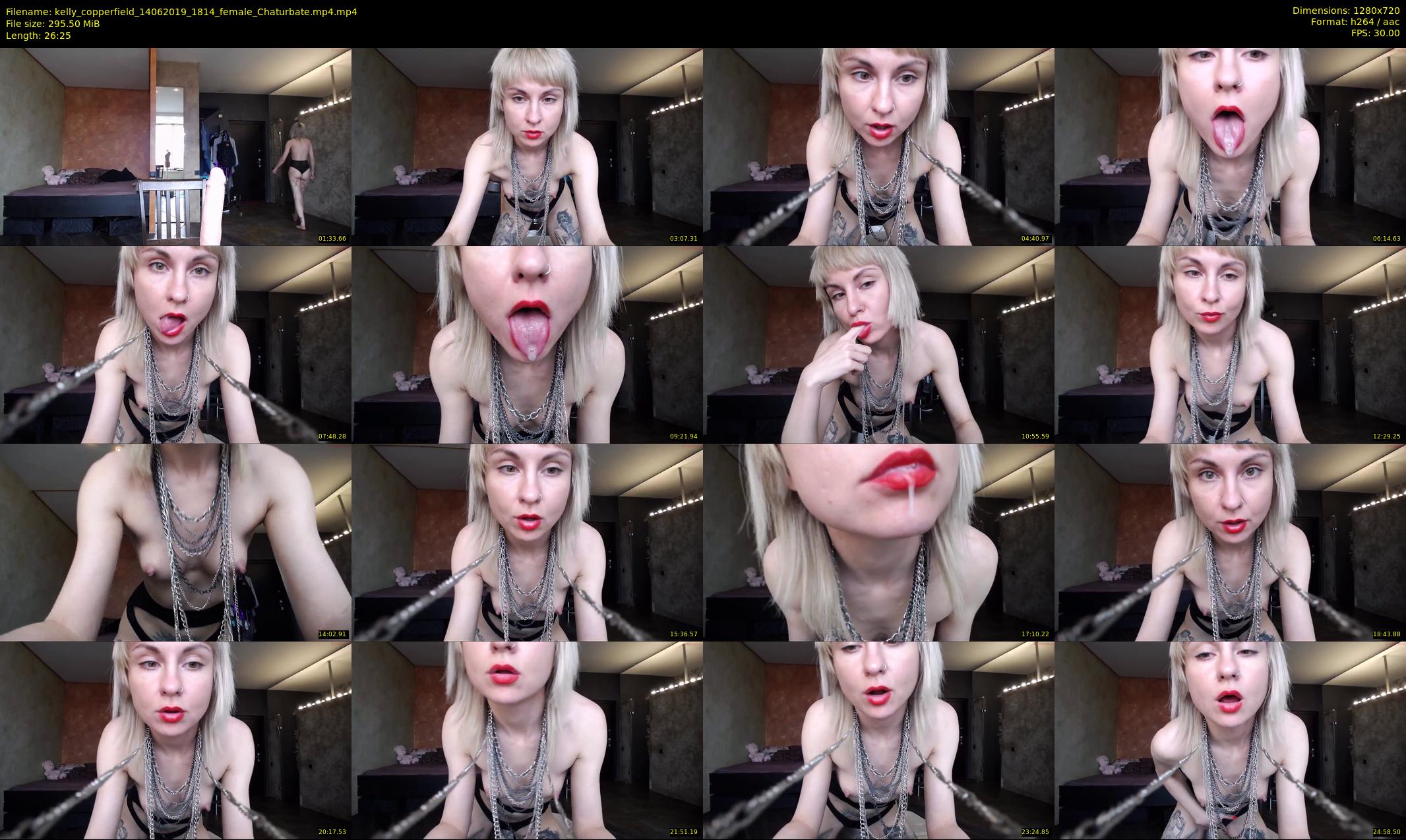 kelly_copperfield — 27 minute Chaturbate female cam show recording, 720p, Jun 14, 2019