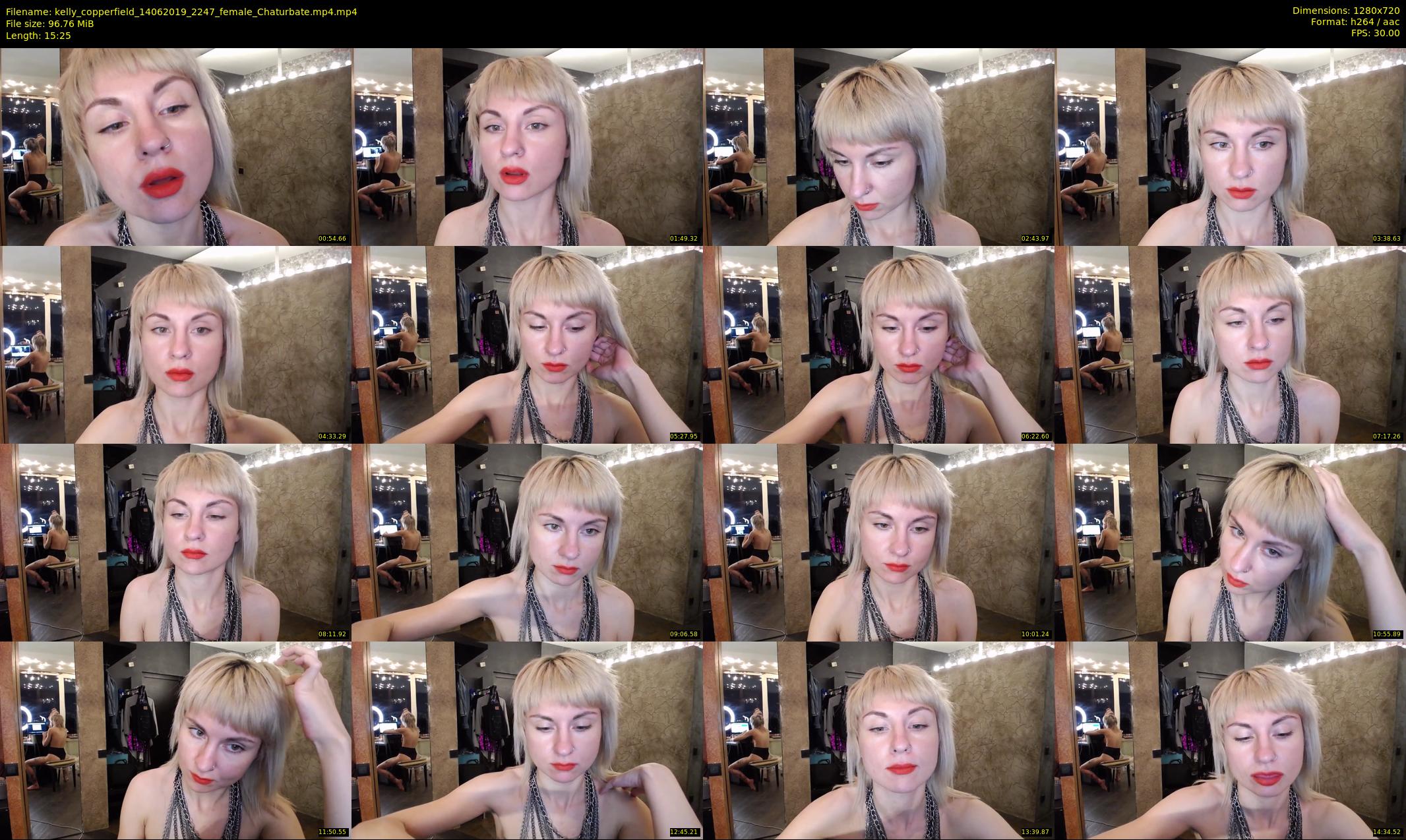 kelly_copperfield — 16 minute Chaturbate female cam show recording, 720p, Jun 14, 2019