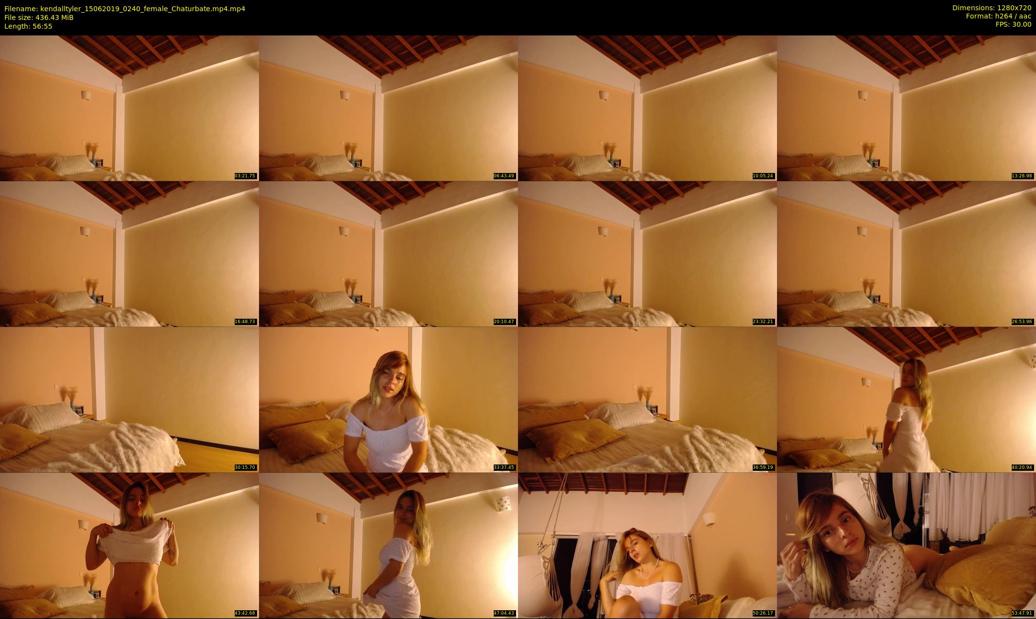 kendalltyler — 57 minute Chaturbate female cam show recording, 720p, Jun 15, 2019