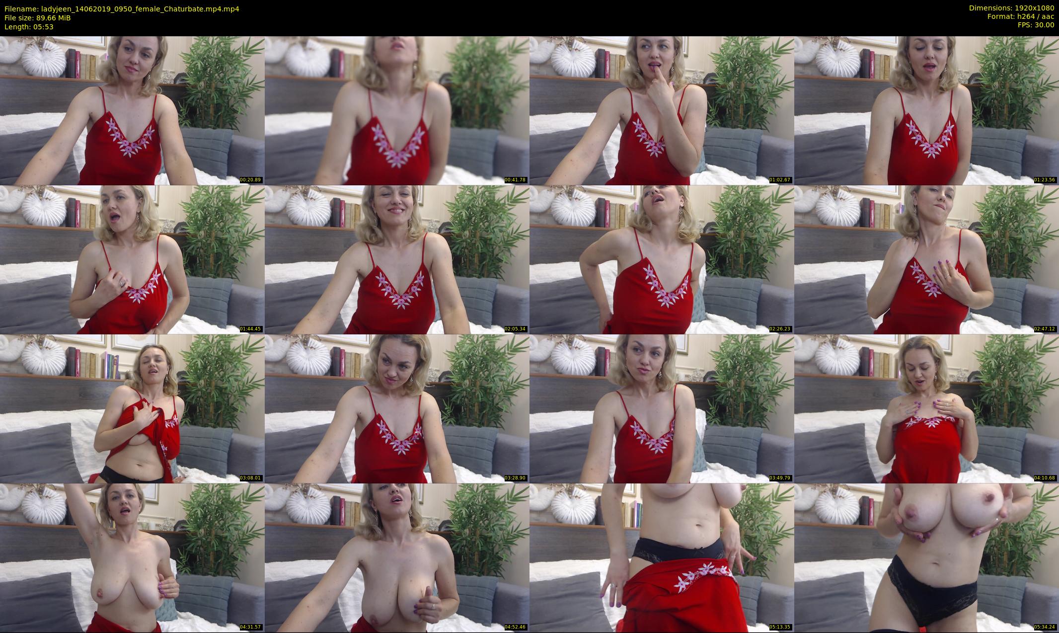 ladyjeen — 6 minute Chaturbate female cam show recording, 1080p, Jun 14, 2019