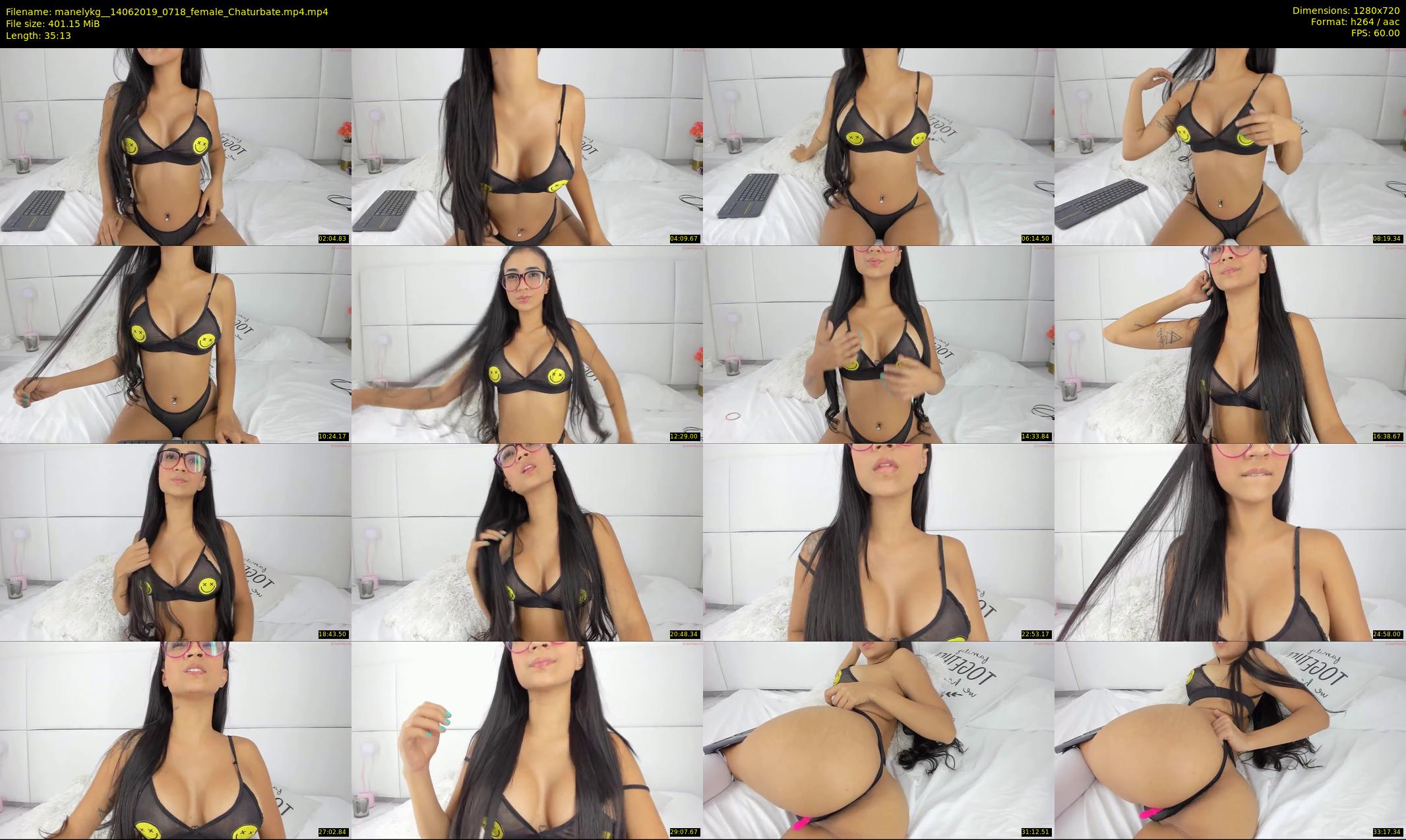 manelykg_ — 36 minute Chaturbate female cam show recording, 720p, Jun 14, 2019