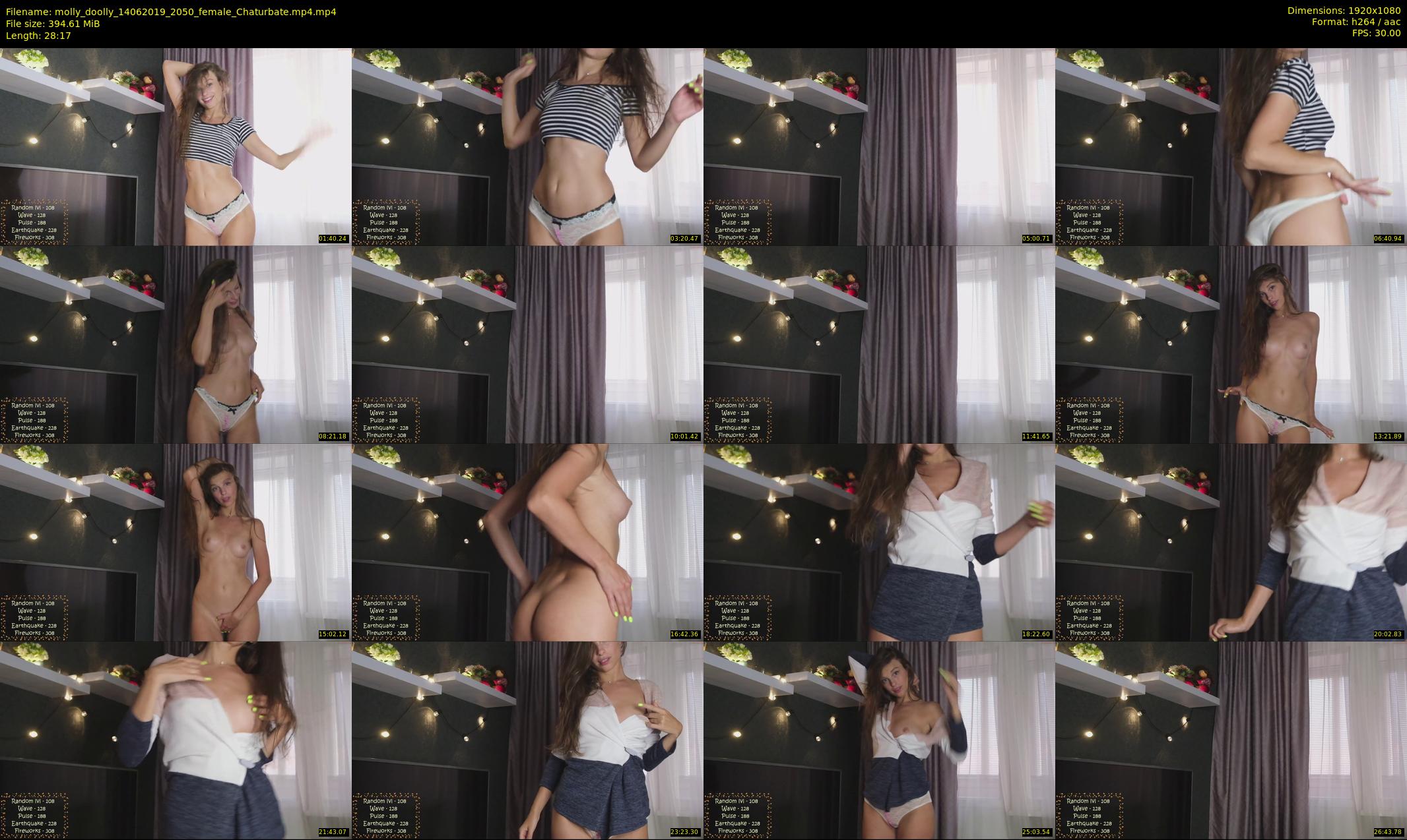 molly_doolly — 29 minute Chaturbate female cam show recording, 1080p, Jun 14, 2019