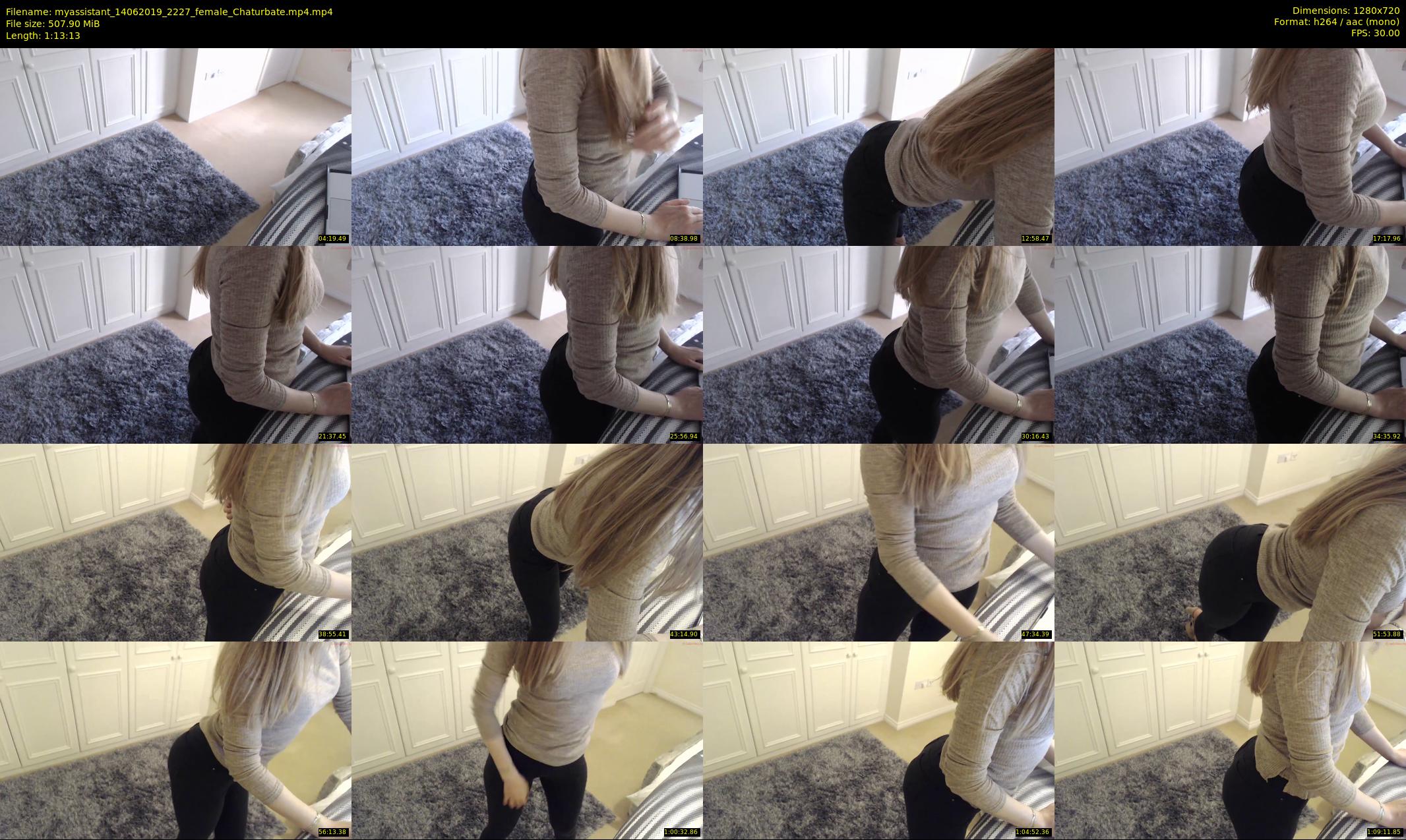 myassistant — 74 minute Chaturbate female cam show recording, 720p, Jun 14, 2019