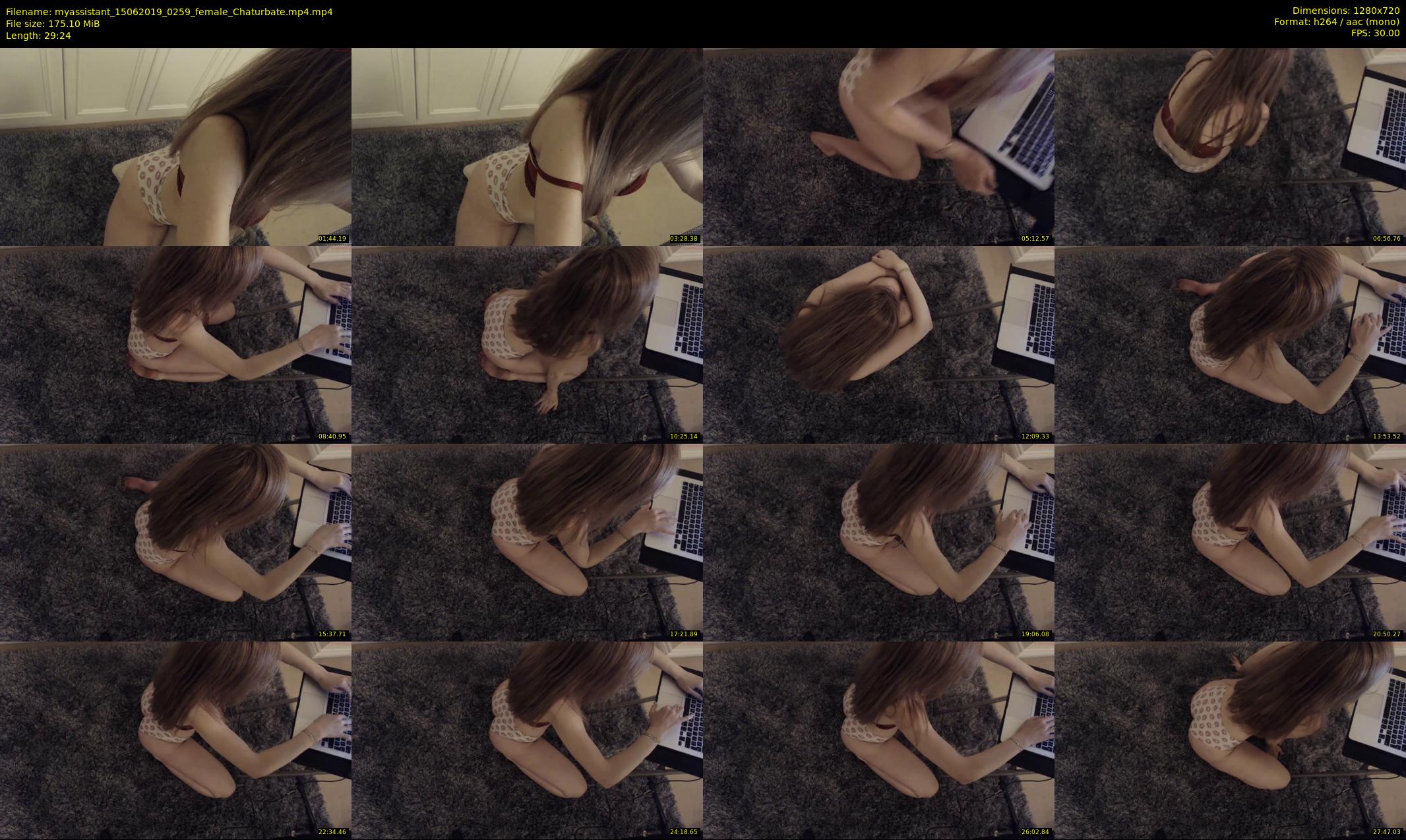 myassistant — 30 minute Chaturbate female cam show recording, 720p, Jun 15, 2019