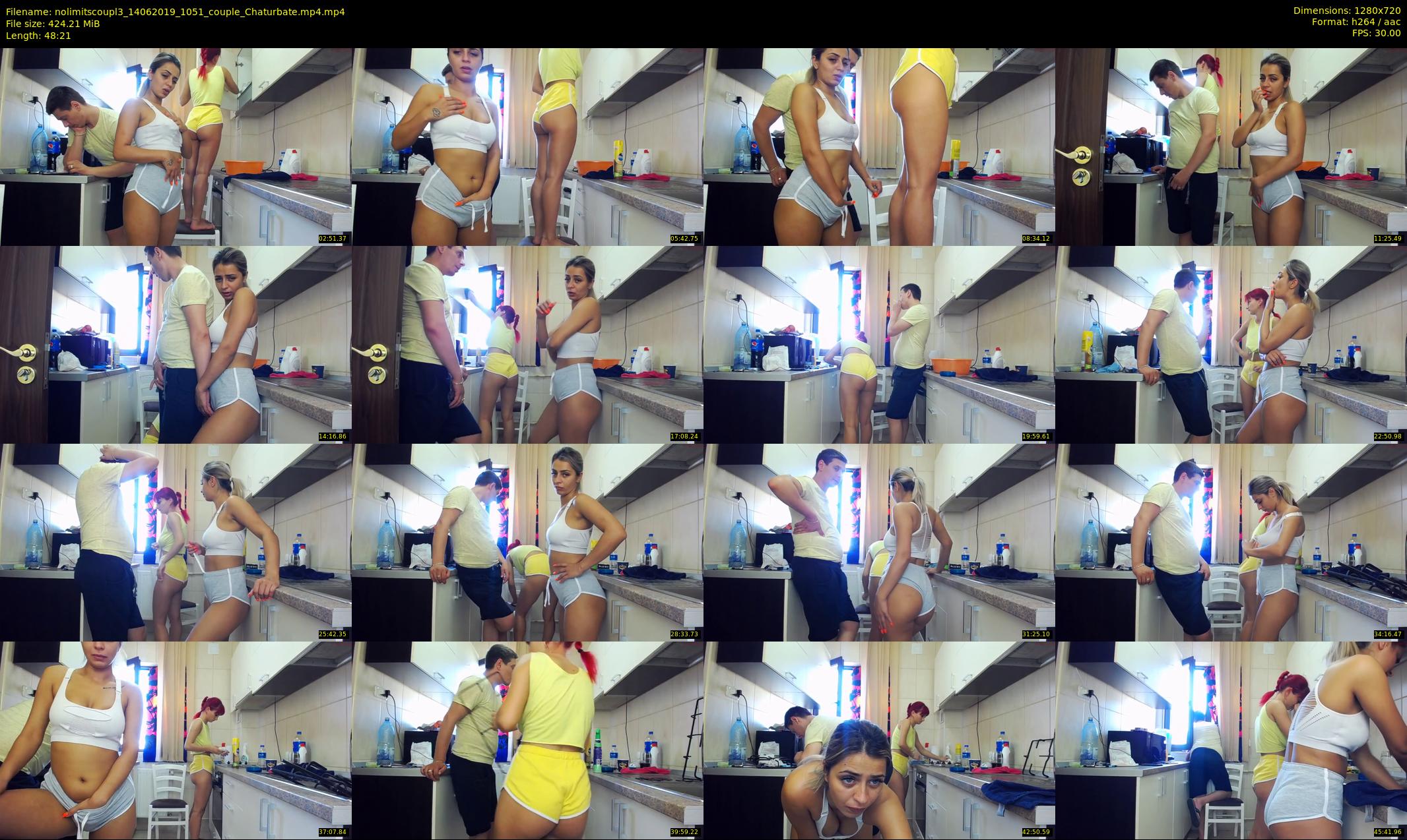 nolimitscoupl3 — 49 minute Chaturbate couple cam show recording, 720p, Jun 14, 2019