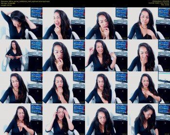 office_secret — 21 minute MyFreeCams cam show recording, SD, Jun 14, 2019