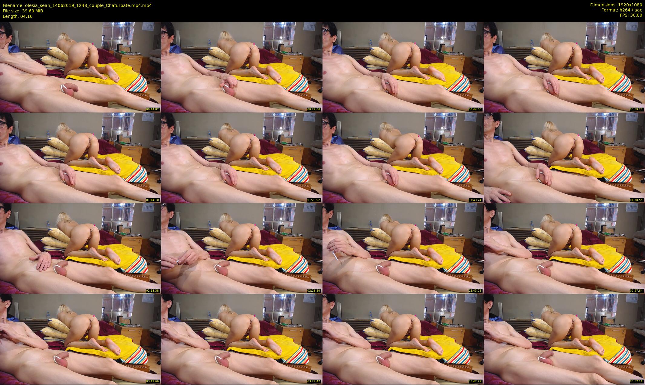olesia_sean — 5 minute Chaturbate couple cam show recording, 1080p, Jun 14, 2019
