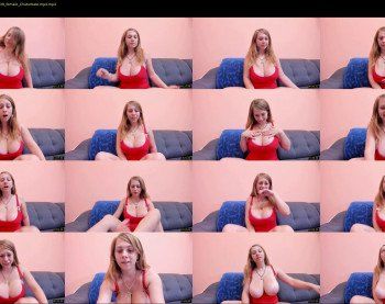 onebigkiss — 38 minute Chaturbate female cam show recording, 720p, Jun 14, 2019