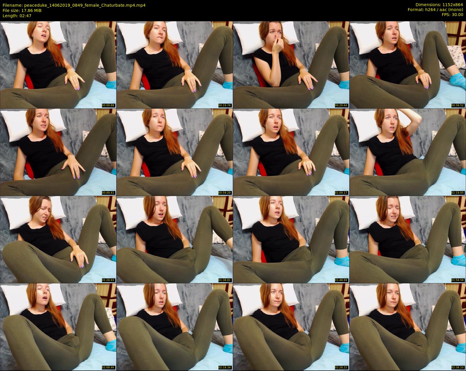 peaceduke — 3 minute Chaturbate female cam show recording, 720p, Jun 14, 2019
