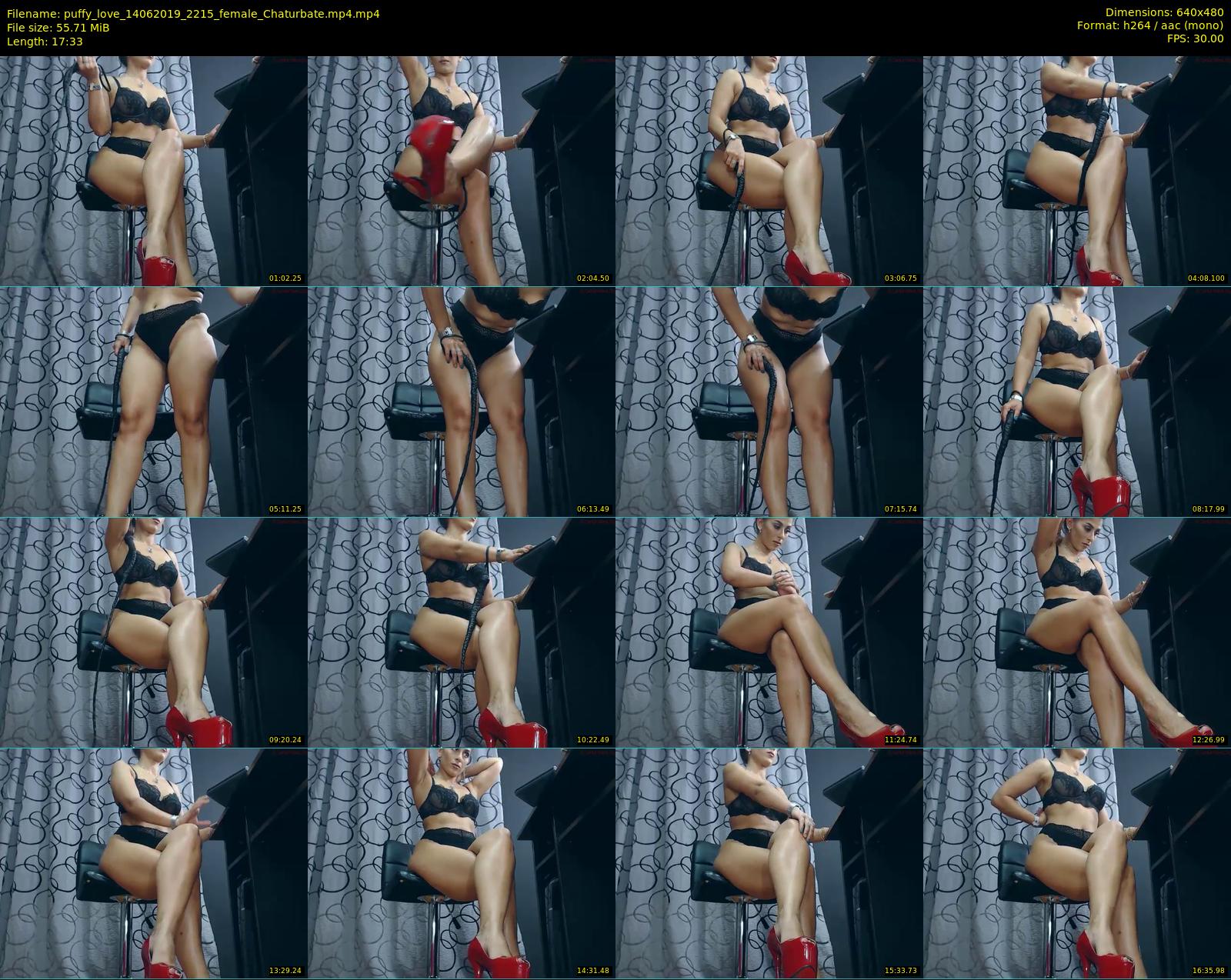 puffy_love — 18 minute Chaturbate female cam show recording, 480p, Jun 14, 2019