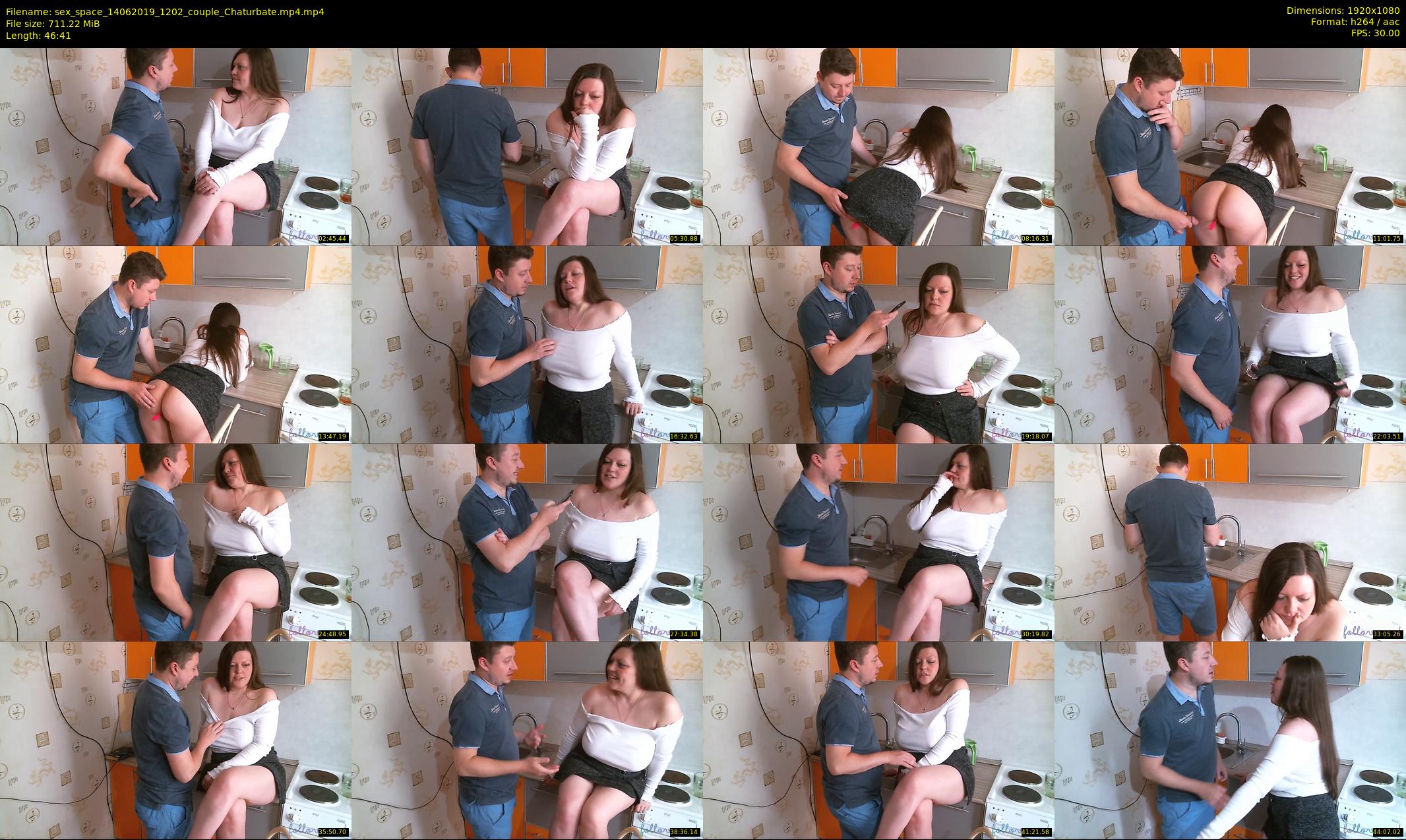 sex_space — 47 minute Chaturbate couple cam show recording, 1080p, Jun 14, 2019
