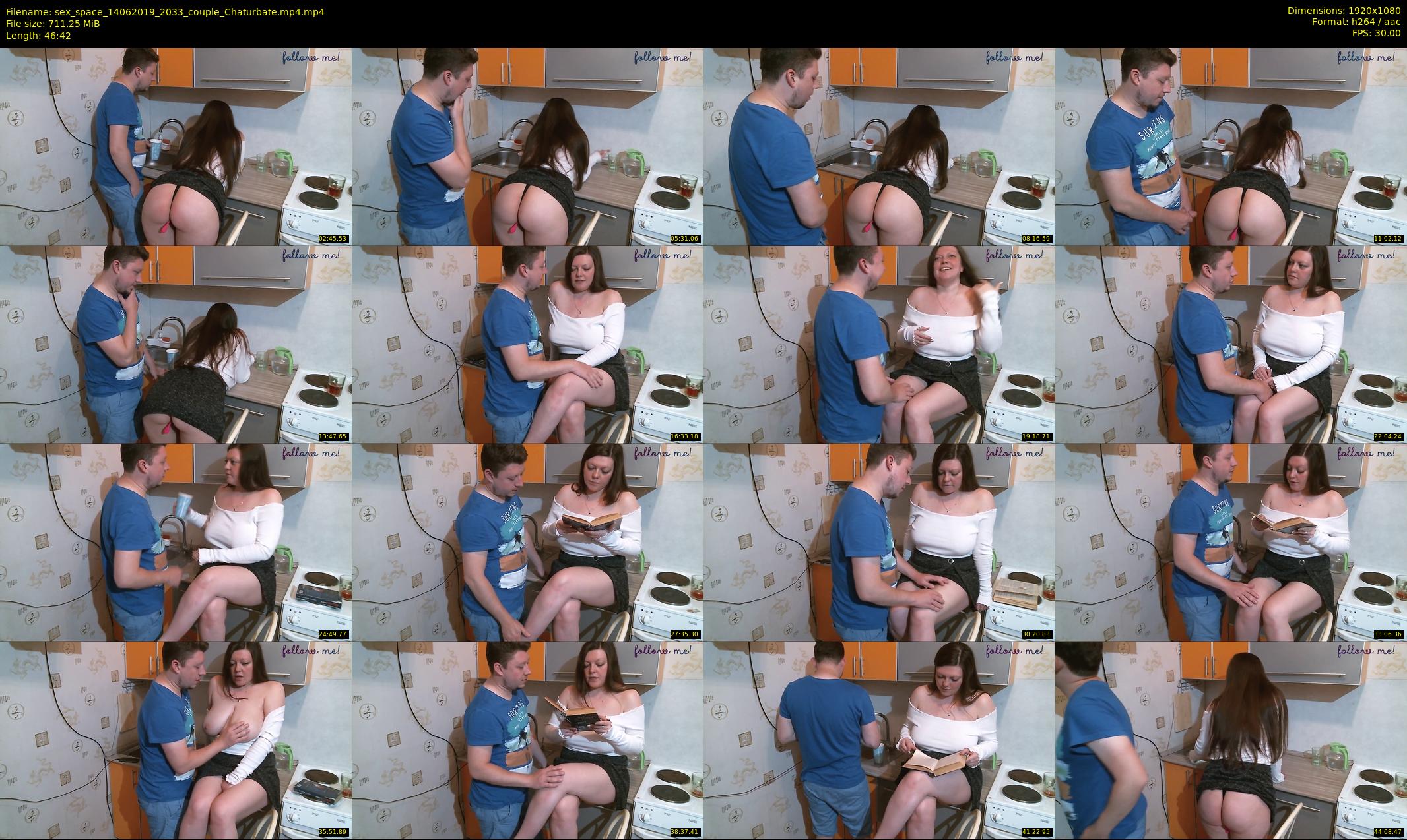 sex_space — 47 minute Chaturbate couple cam show recording, 1080p, Jun 14, 2019