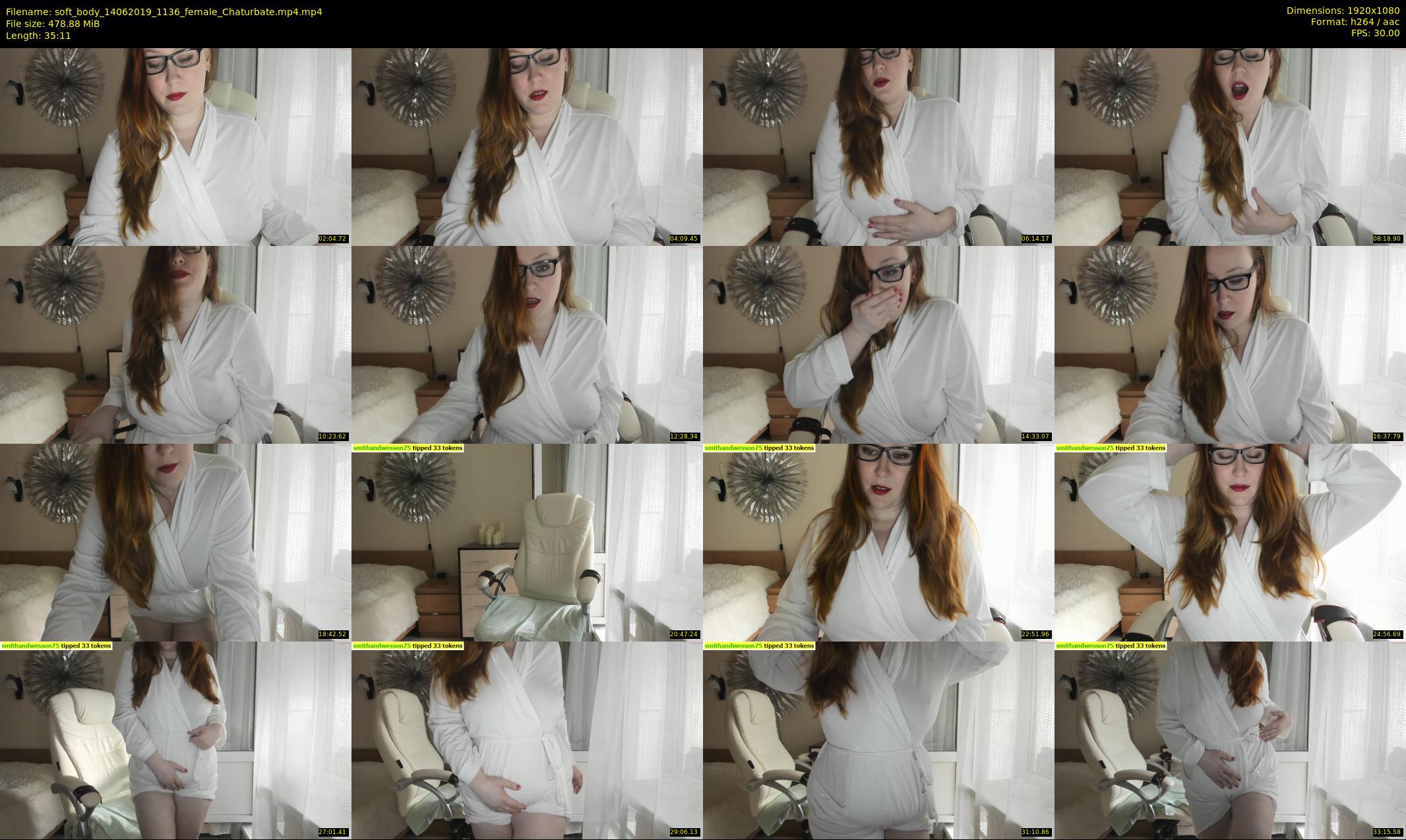 soft_body — 36 minute Chaturbate female cam show recording, 1080p, Jun 14, 2019