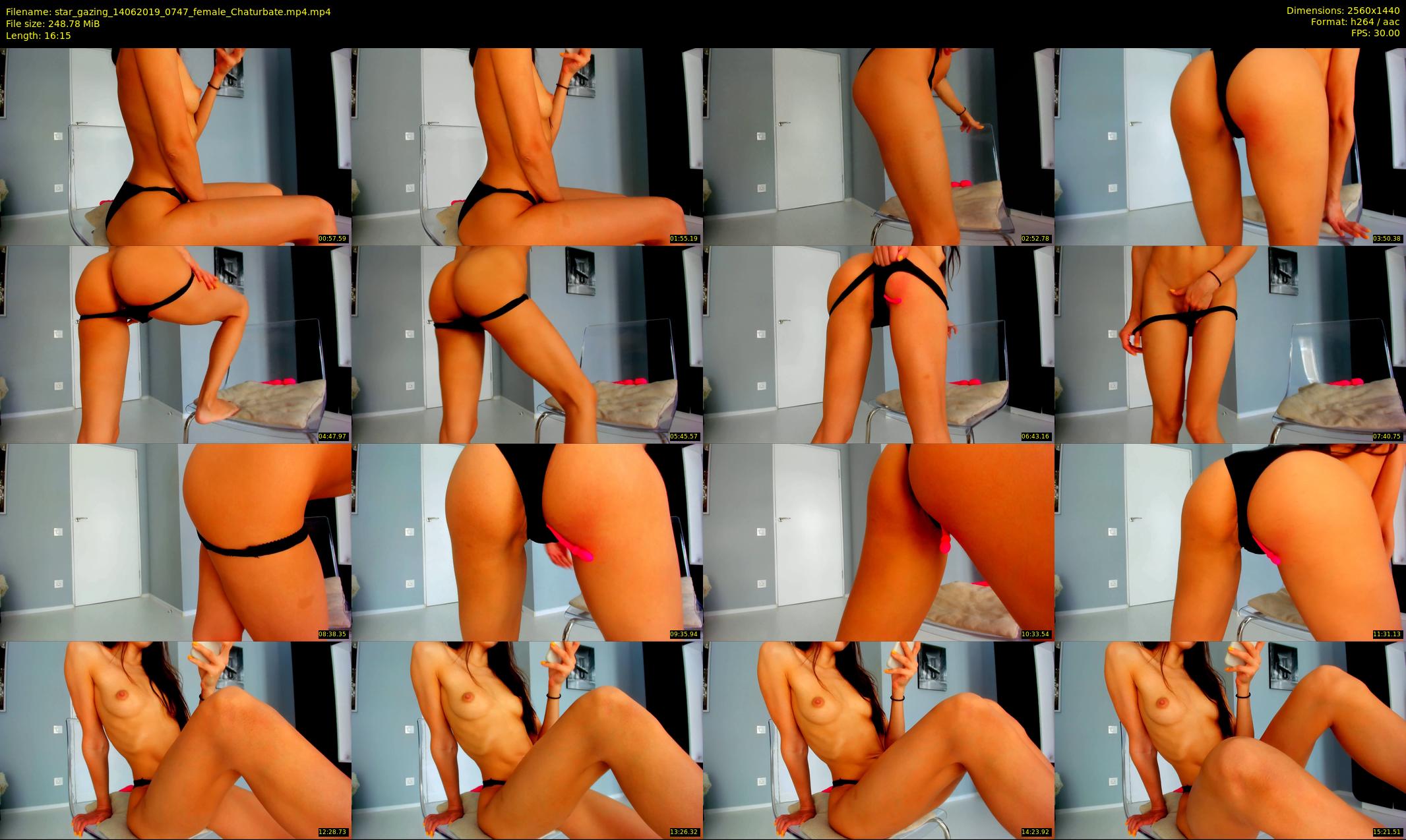 star_gazing — 17 minute Chaturbate female cam show recording, 1080p, Jun 14, 2019