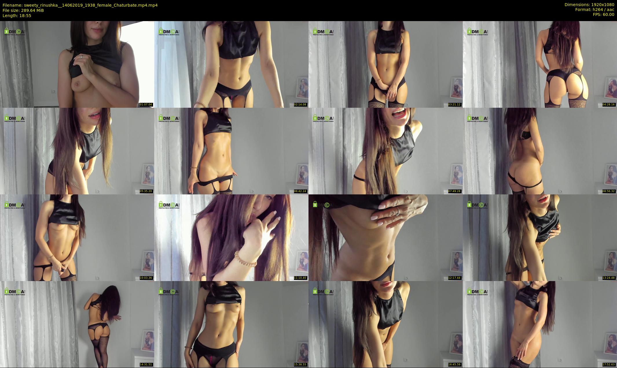 sweety_rinushka_ — 19 minute Chaturbate female cam show recording, 1080p, Jun 14, 2019