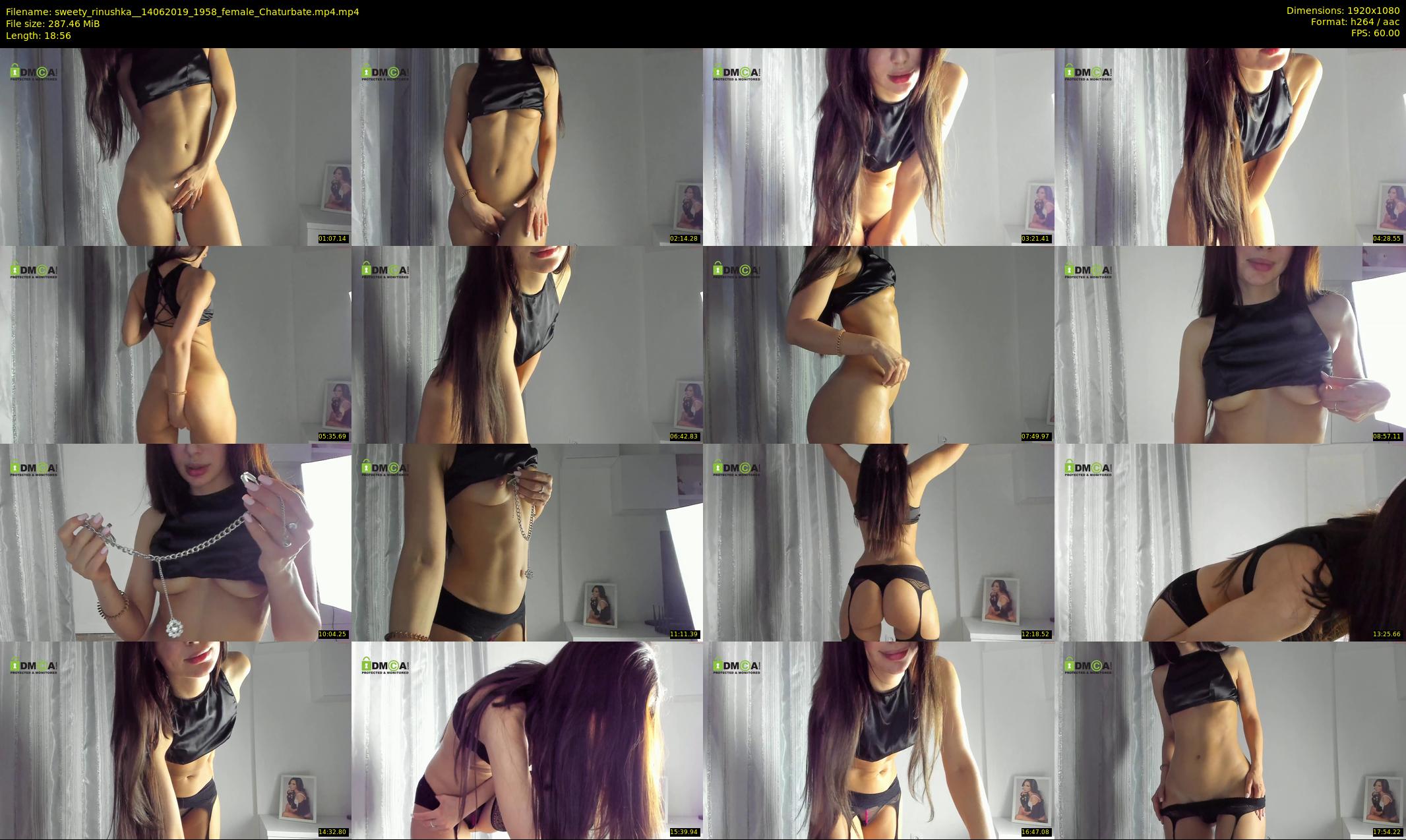 sweety_rinushka_ — 19 minute Chaturbate female cam show recording, 1080p, Jun 14, 2019