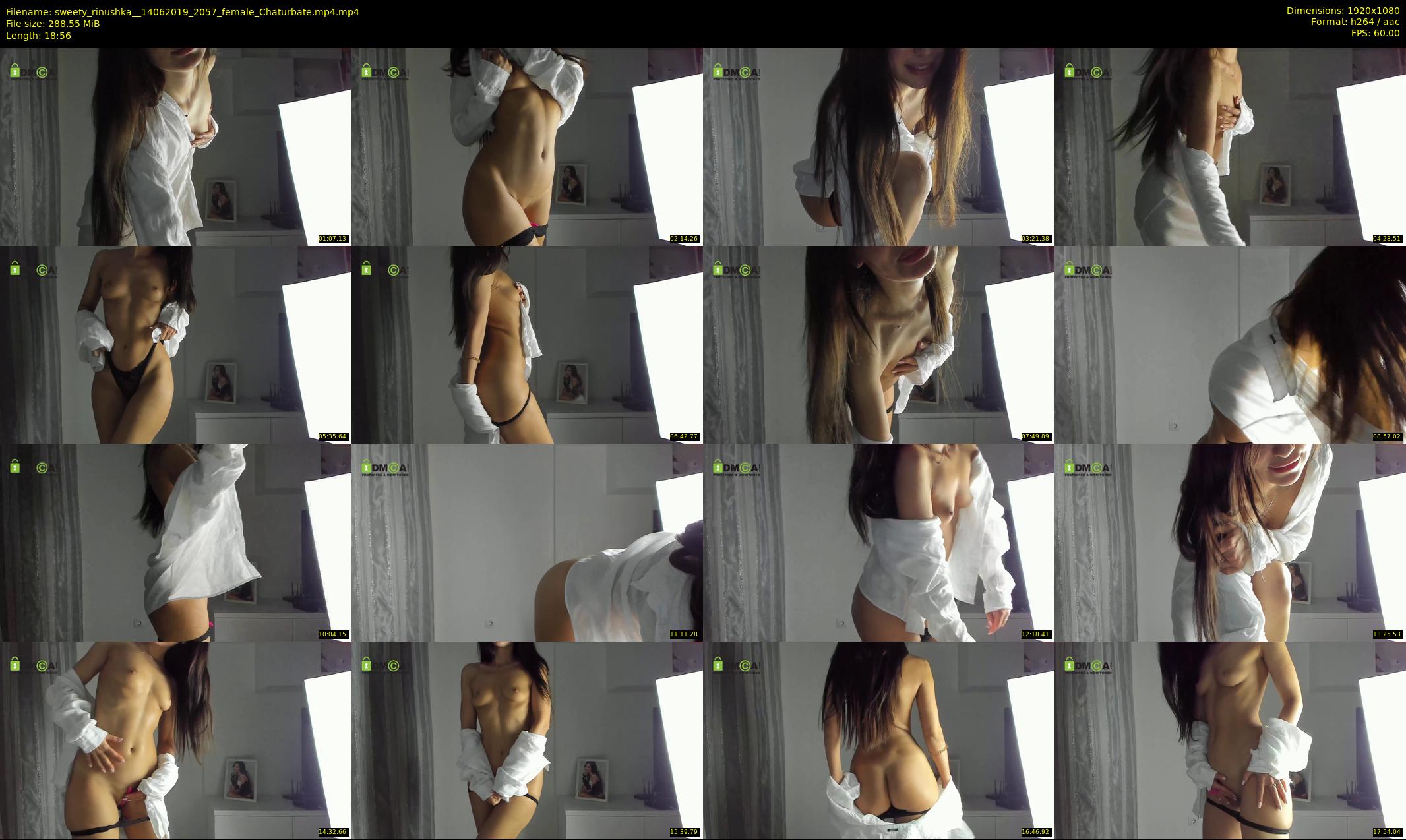 sweety_rinushka_ — 19 minute Chaturbate female cam show recording, 1080p, Jun 14, 2019