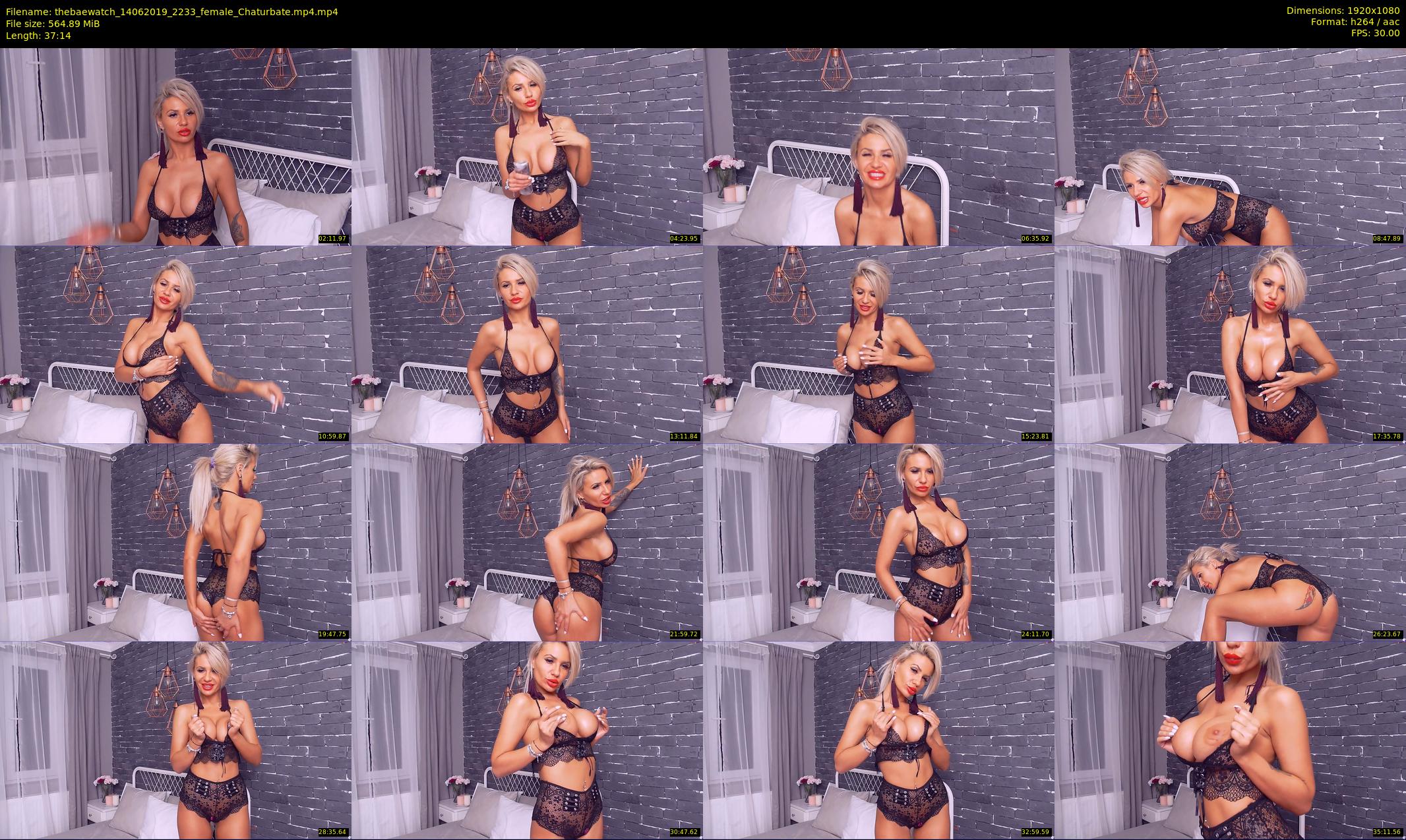 thebaewatch — 38 minute Chaturbate female cam show recording, 1080p, Jun 14, 2019
