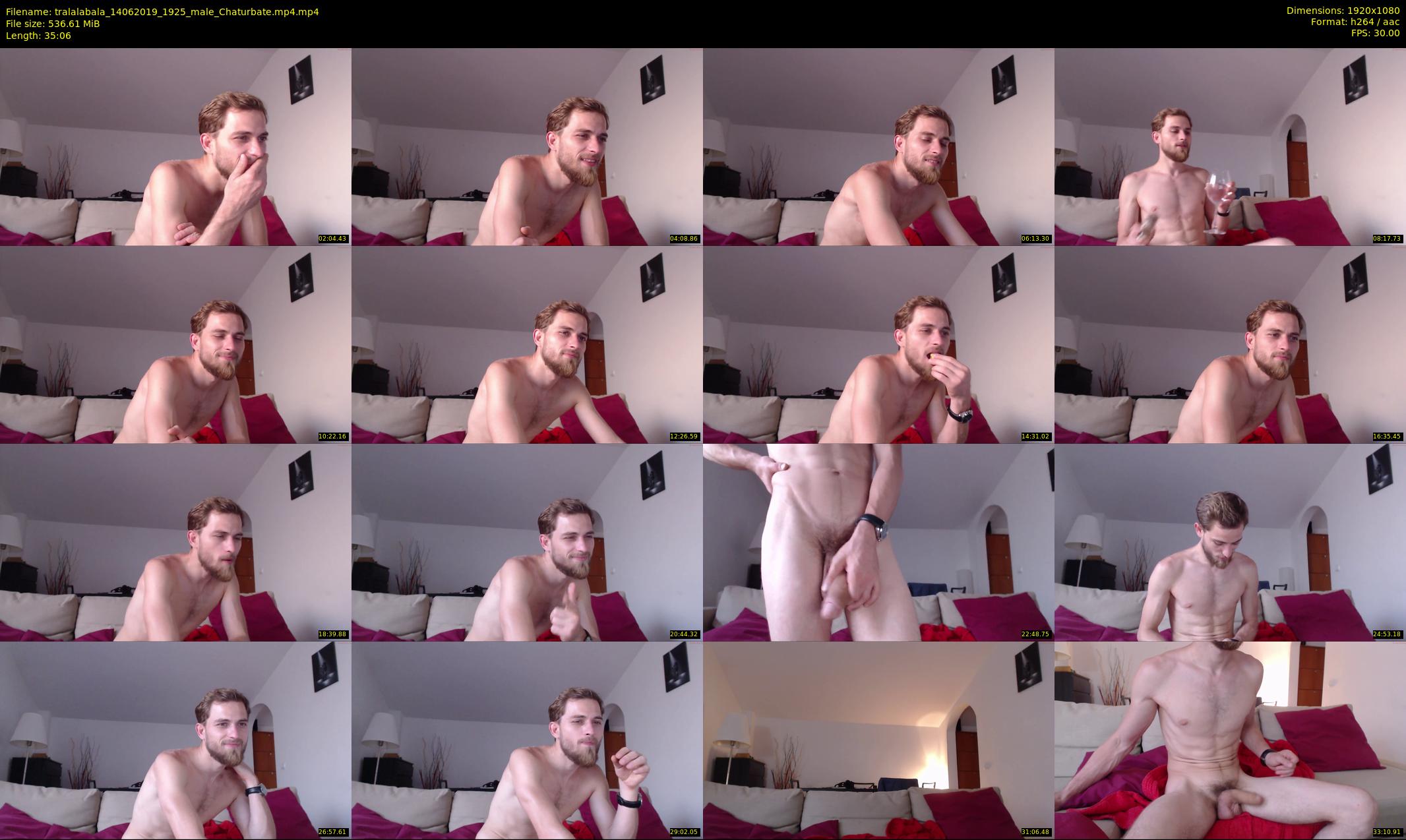 tralalabala — 36 minute Chaturbate male cam show recording, 1080p, Jun 14, 2019