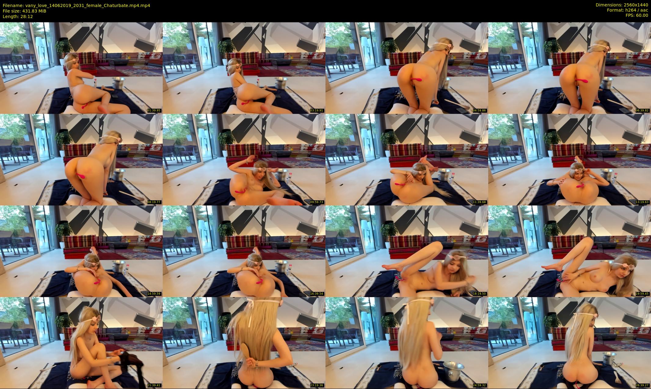 vany_love — 29 minute Chaturbate female cam show recording, 1080p, Jun 14, 2019