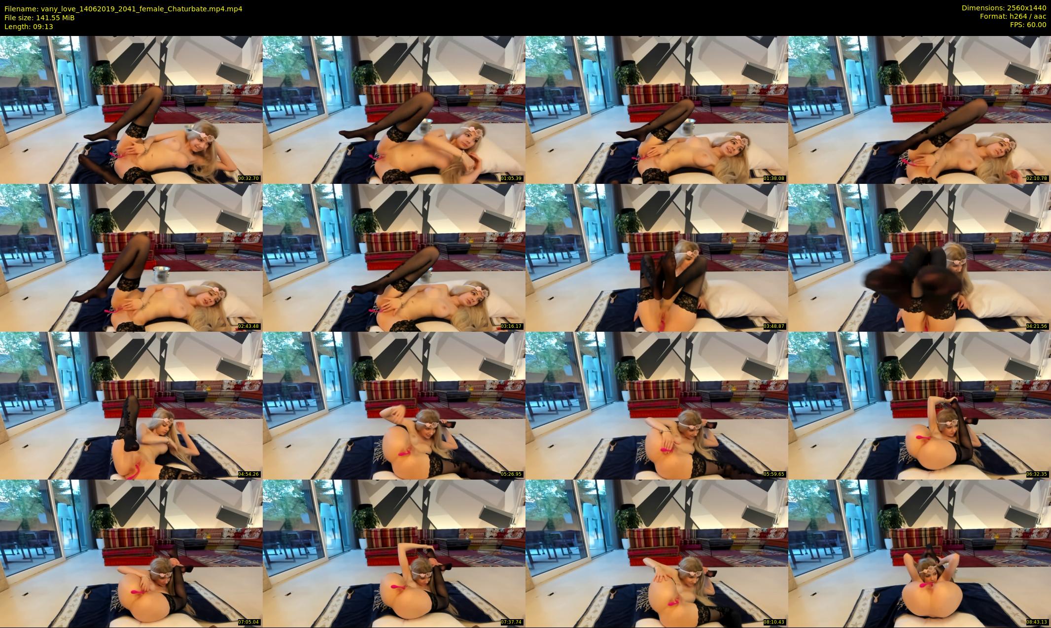 vany_love — 10 minute Chaturbate female cam show recording, 1080p, Jun 14, 2019
