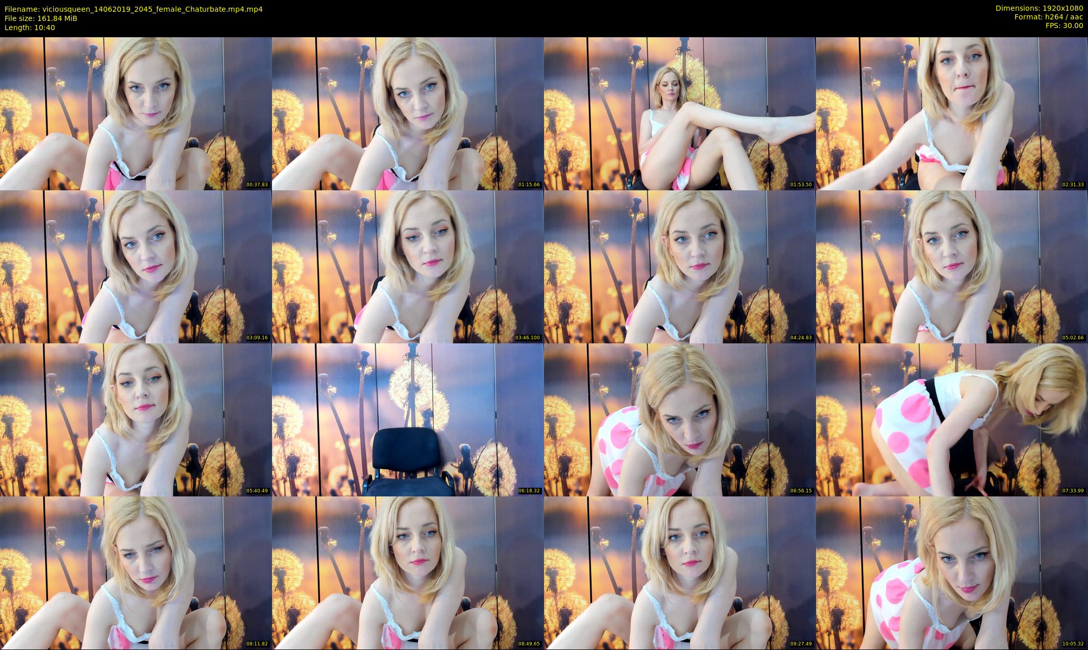 viciousqueen — 11 minute Chaturbate female cam show recording, 1080p, Jun 14, 2019