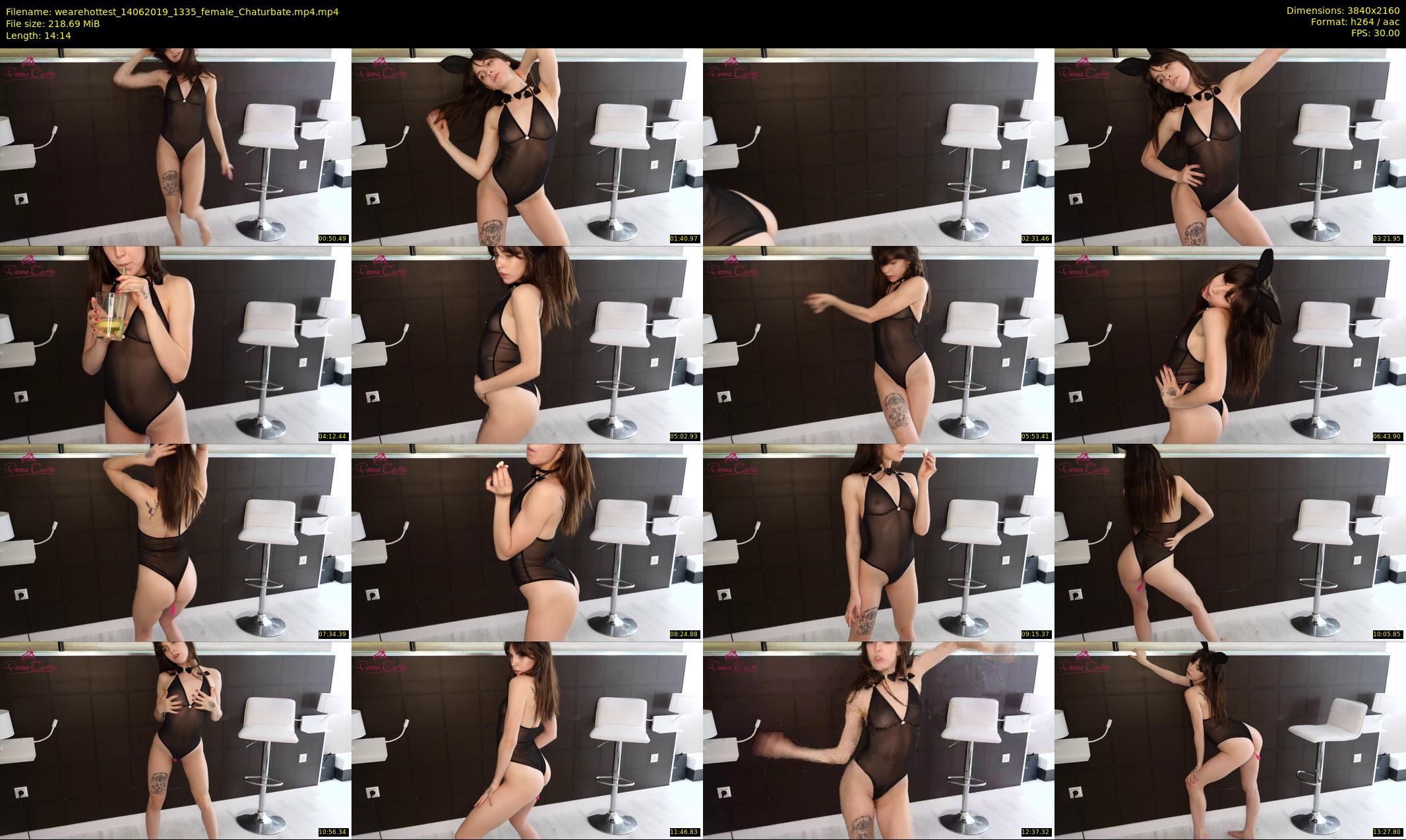 wearehottest — 15 minute Chaturbate couple cam show recording, 4K, Jun 14, 2019