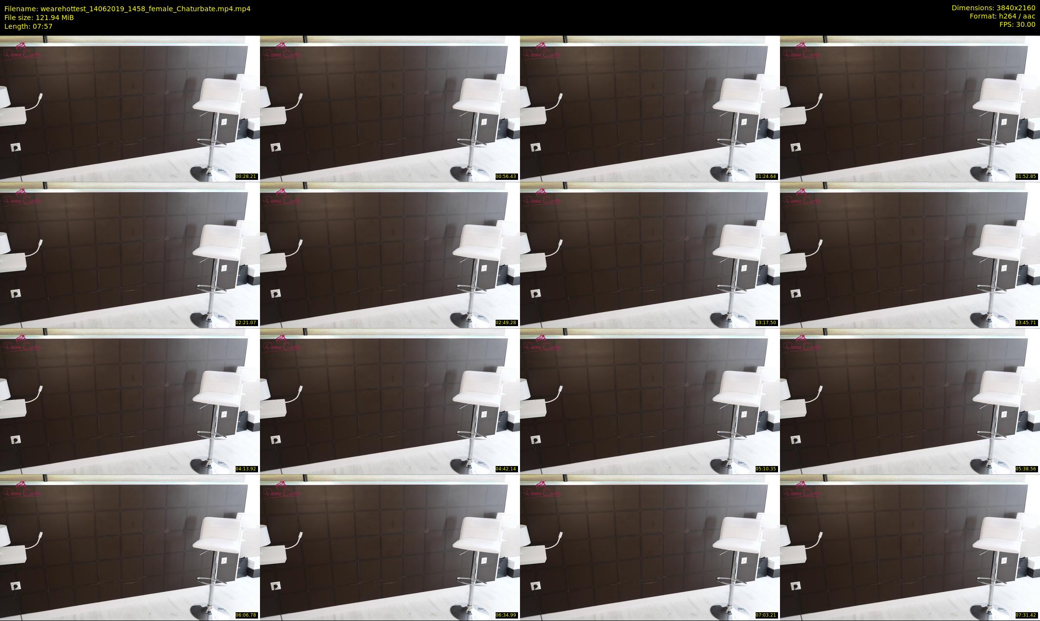 wearehottest — 8 minute Chaturbate couple cam show recording, 4K, Jun 14, 2019
