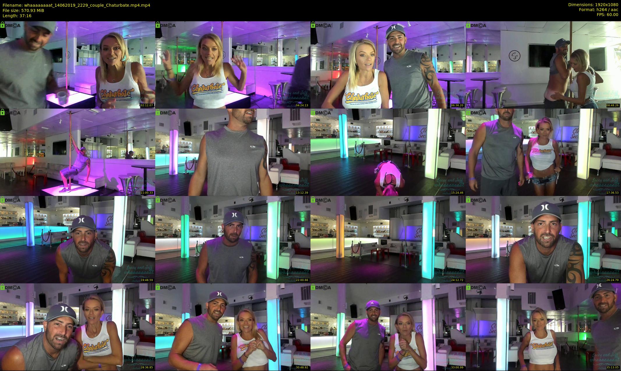 whaaaaaaaat — 38 minute Chaturbate couple cam show recording, 1080p, Jun 14, 2019