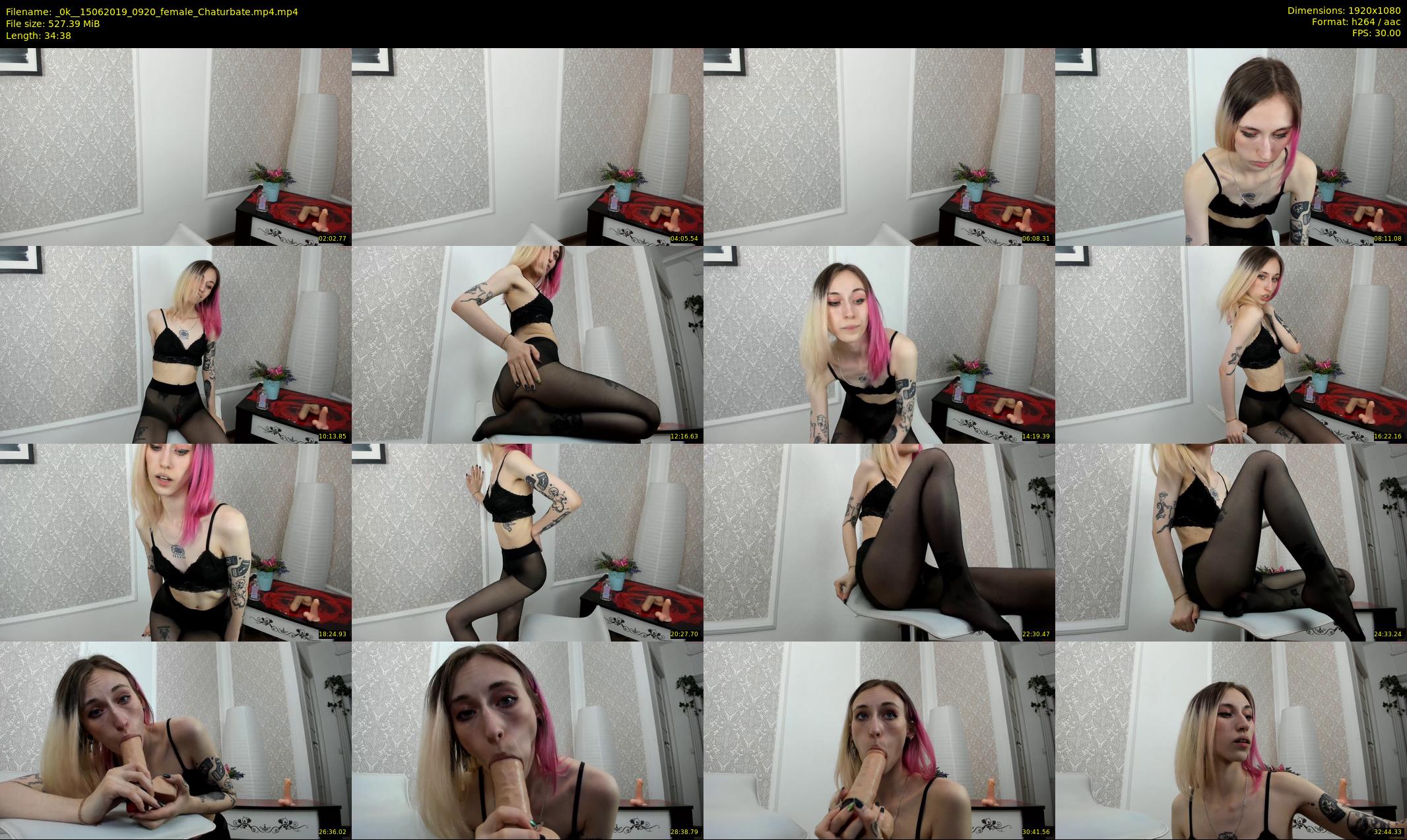 _0k_ — 35 minute Chaturbate female cam show recording, 1080p, Jun 15, 2019