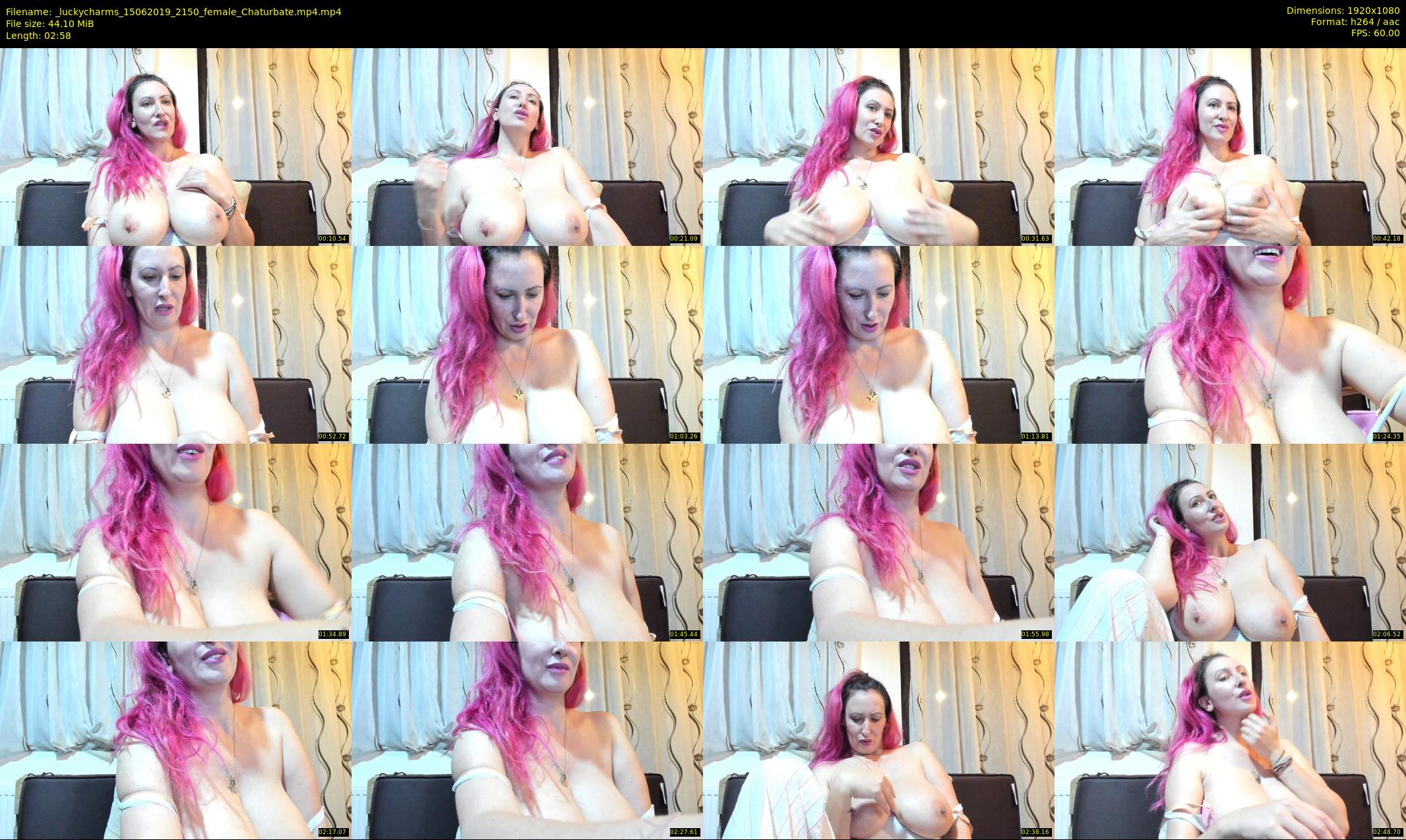 _luckycharms — 3 minute Chaturbate female cam show recording, 1080p, Jun 15, 2019