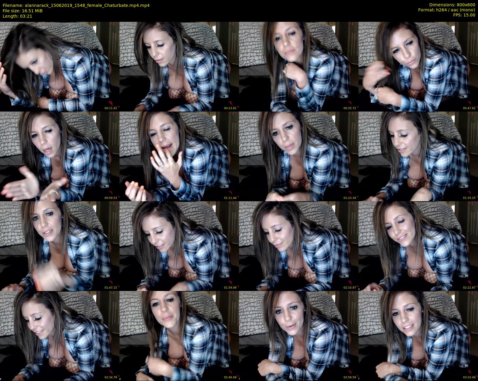alannarack — 4 minute Chaturbate female cam show recording, 480p, Jun 15, 2019