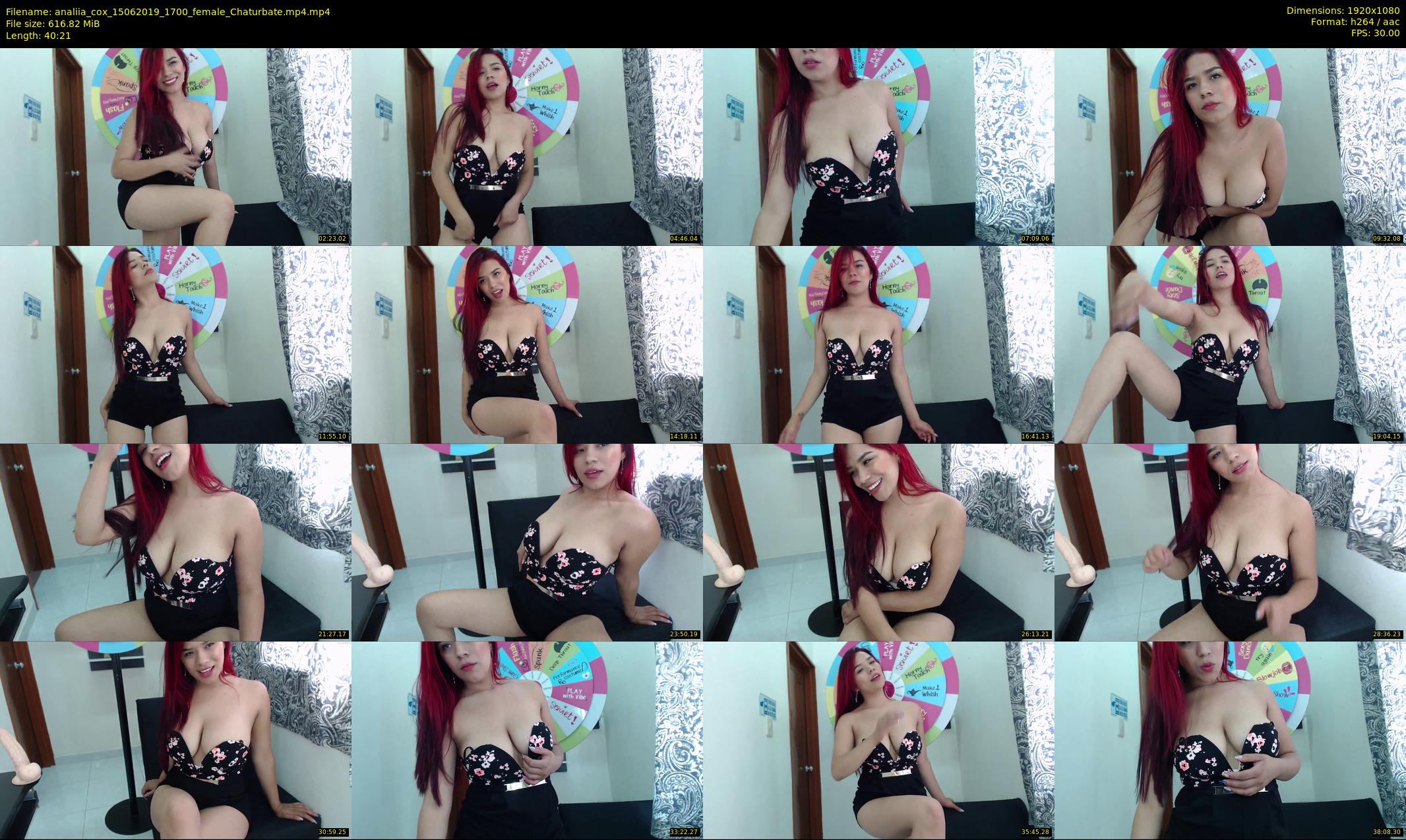 analiia_cox — 41 minute Chaturbate female cam show recording, 1080p, Jun 15, 2019