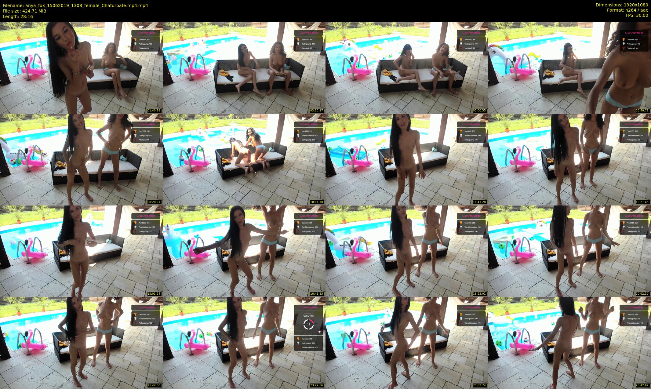 anya_fox — 29 minute Chaturbate female cam show recording, 1080p, Jun 15, 2019