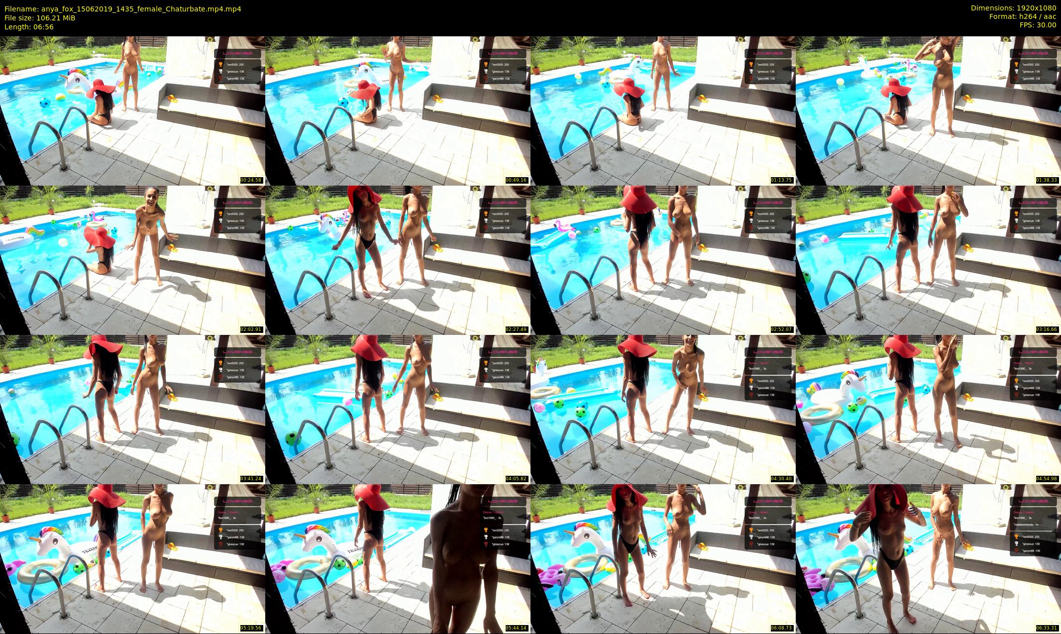 anya_fox — 7 minute Chaturbate female cam show recording, 1080p, Jun 15, 2019