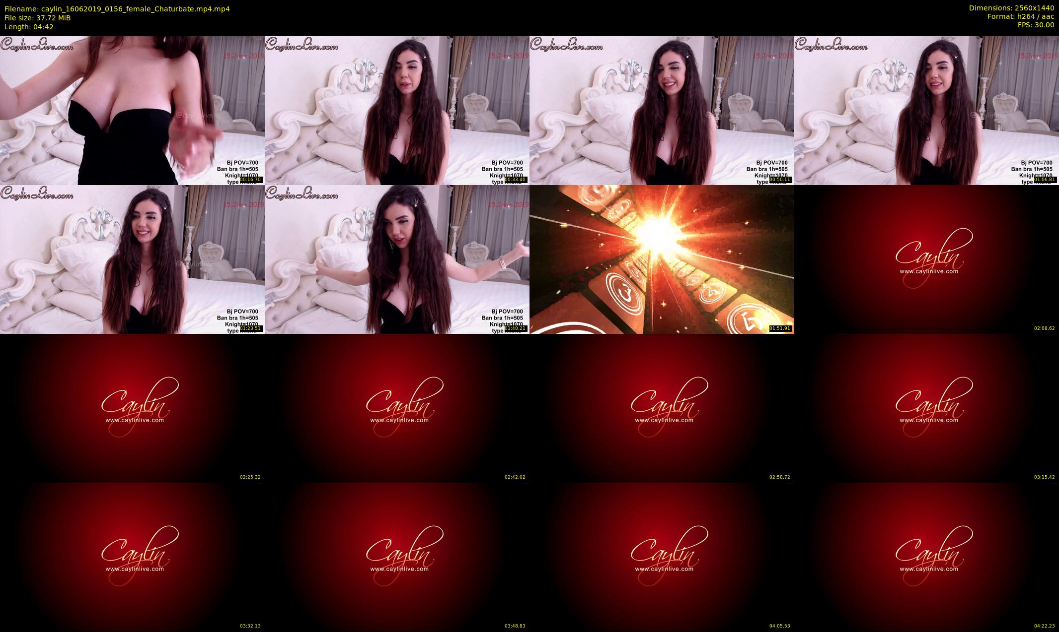 caylin — 5 minute Chaturbate female cam show recording, 1080p, Jun 16, 2019