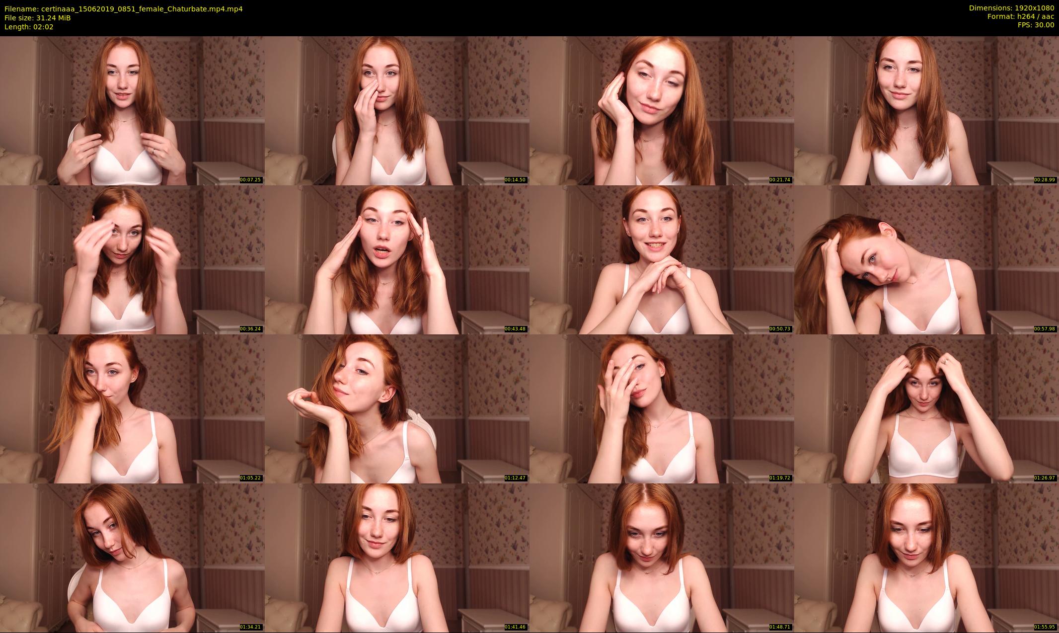 certinaaa — 3 minute Chaturbate female cam show recording, 1080p, Jun 15, 2019