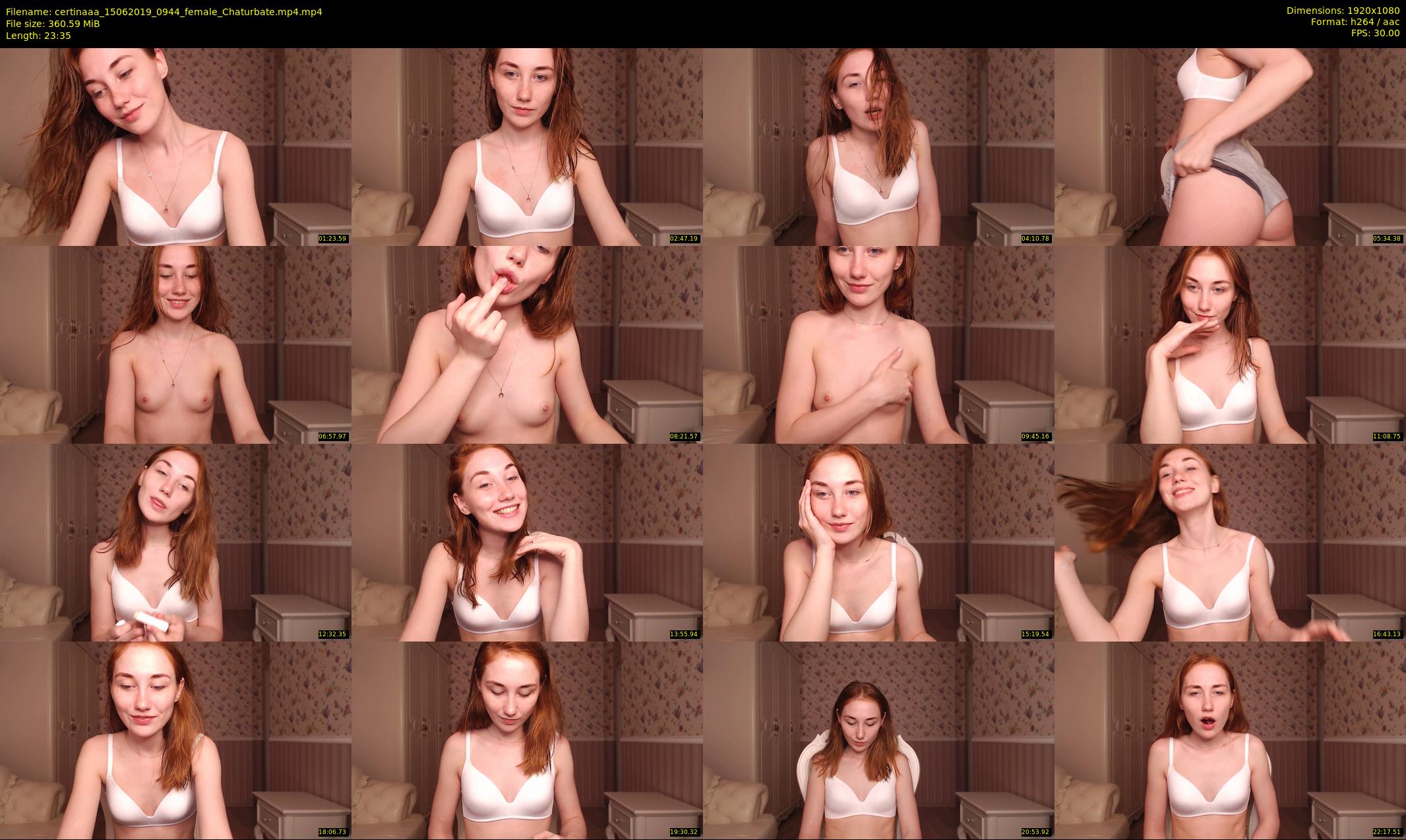 certinaaa — 24 minute Chaturbate female cam show recording, 1080p, Jun 15, 2019